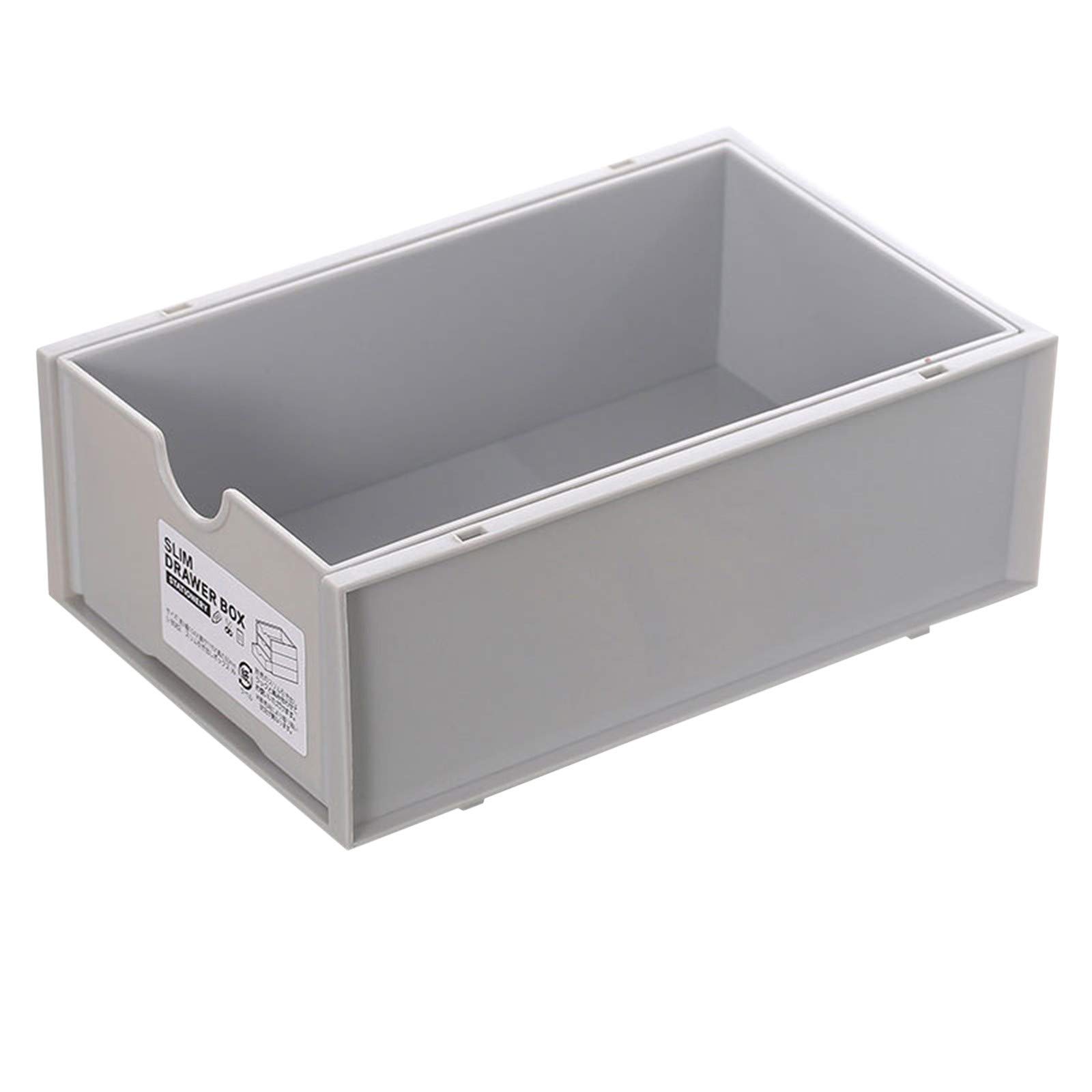 Stackable Student Desk Organizer - Stationery Storage Drawer for Study & Camping