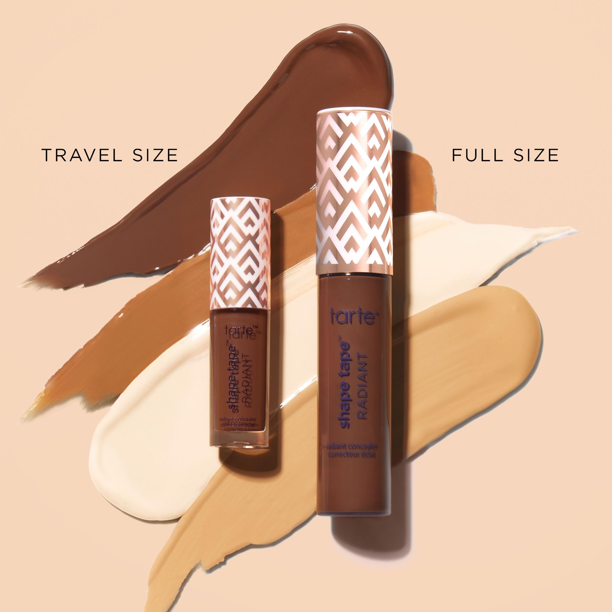 Tarte Shape Tape Radiant Medium Coverage Concealer - 35N Medium (Neutral Undertone) | Flawless Under Eye Brightening & Blemish Covering for Day & Night Makeup