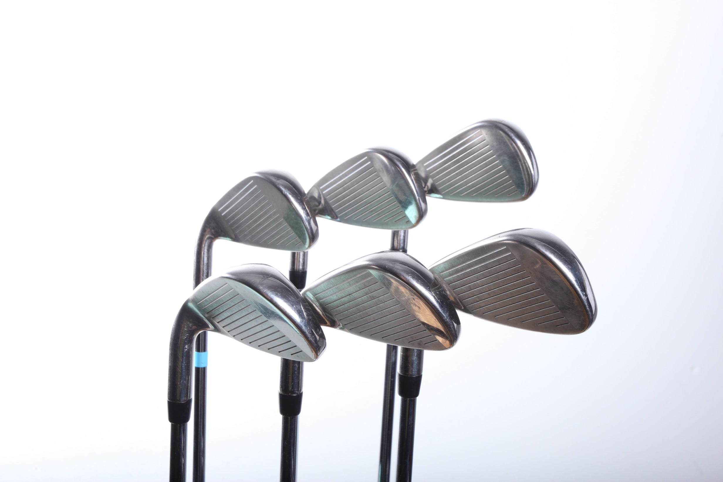 Used Callaway Rogue Iron Set 5-PW Right Handed Stiff Flex Golf Clubs for Men - Perfect for Improving Your Game on the Course