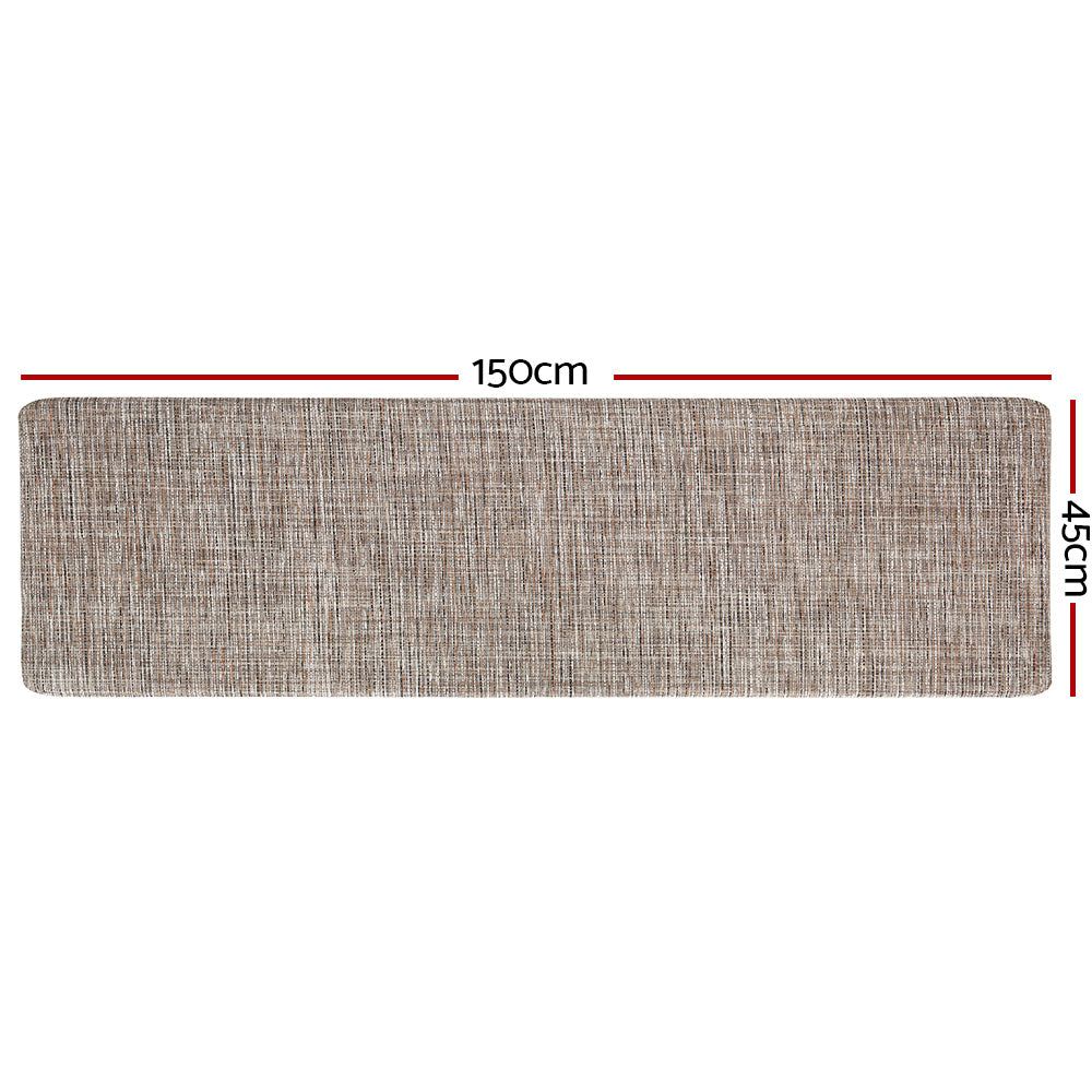 Artiss Non-Slip Kitchen Mat 45x150cm - Textilene Floor Rug for Comfort & Safety - Perfect for Kitchens, Bathrooms, and High-Traffic Areas