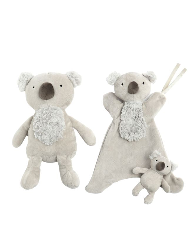 Adorable Cuddly Koala Plush Toy Set - Perfect for Kids' Bedtime, Nursery Decor & Gift Giving