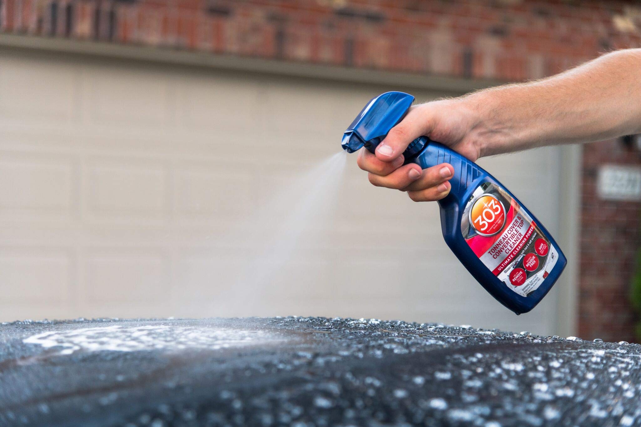 303 Products-30571 Tonneau Cover & Convertible Top Cleaner - 16 fl. oz. Vinyl & Fabric Cleaner (6-Pack) | Car Detailing, Boat Seats, RV Upholstery & Outdoor Gear Protection