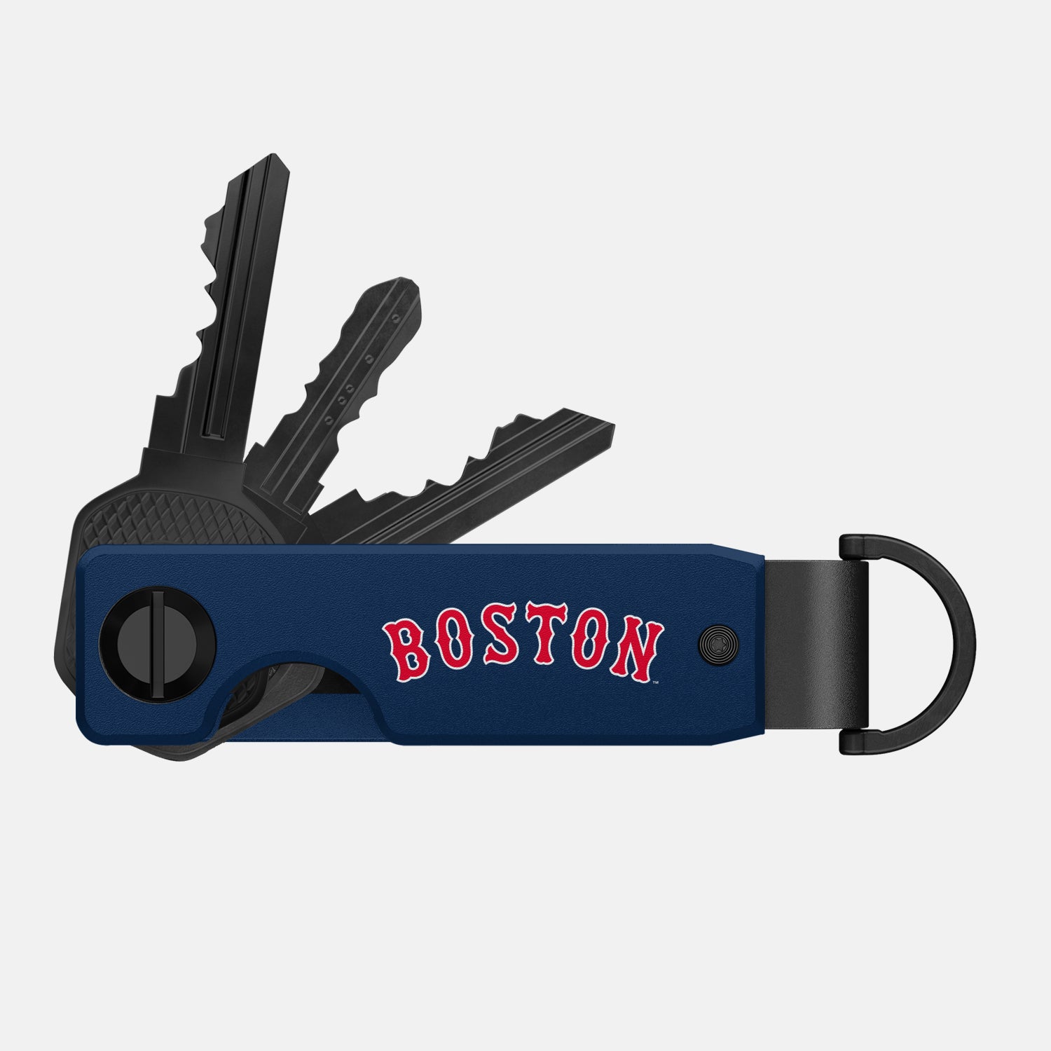 Ridge KeyCase for Boston Red Sox - Premium Key Holder with RFID Protection - Perfect for Baseball Fans, Travel & Everyday Use
