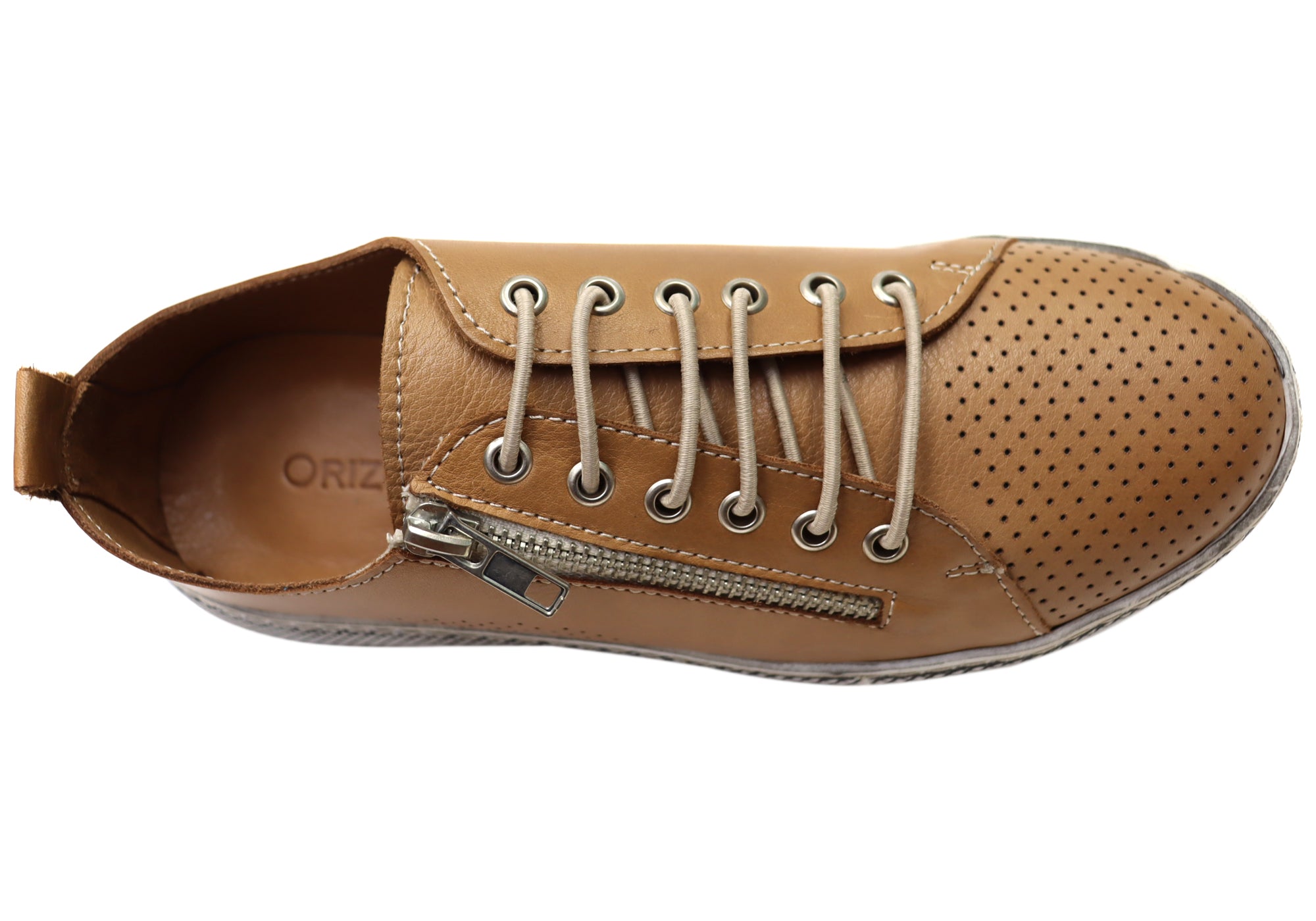 Orizonte Ashana Women's Comfortable Leather Shoes - European Style for Walking, Work & Casual Wear