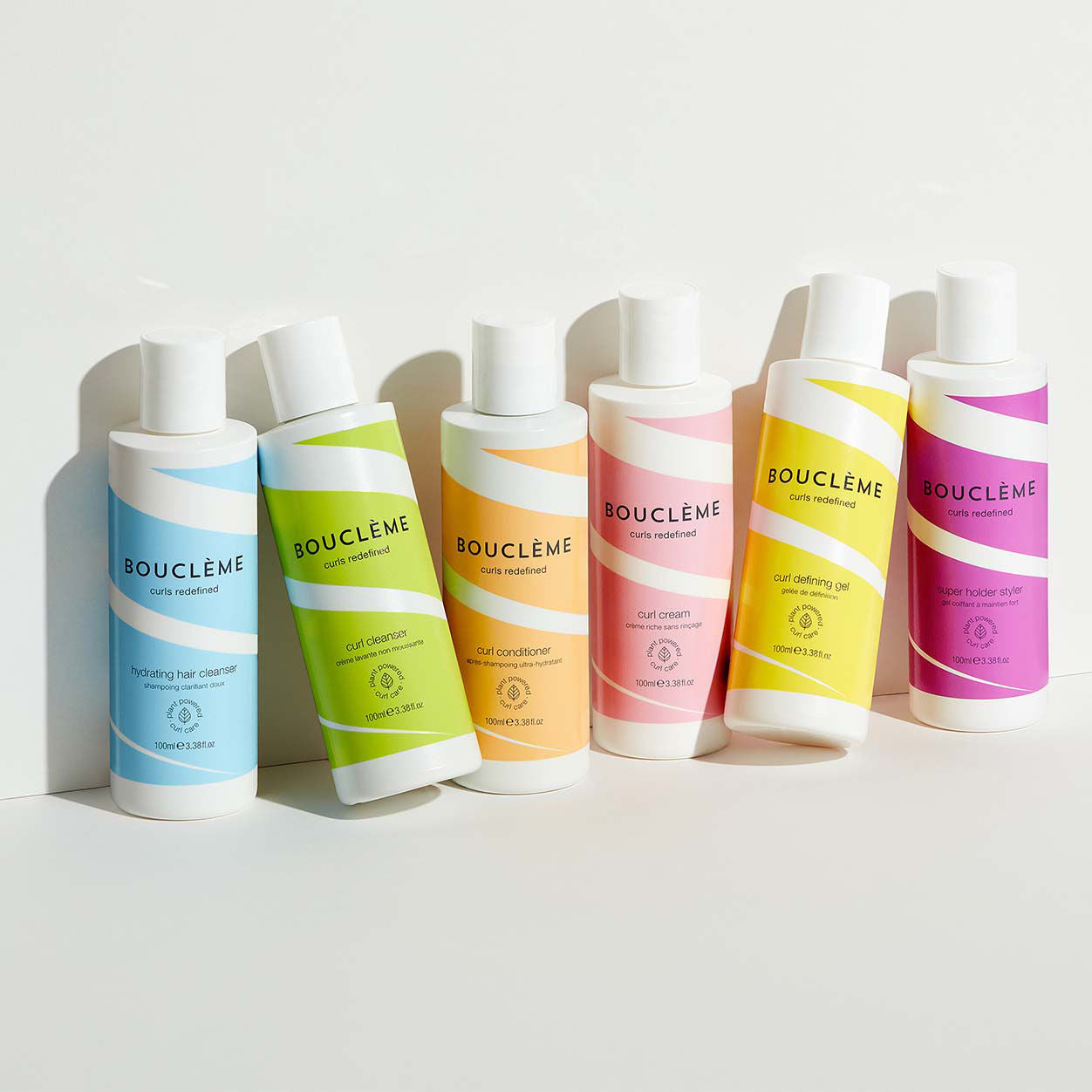 Boucleme Discovery Kit - Curly Hair Care Set for Natural Curls | Hydrating Shampoo, Conditioner & Styling Cream | Perfect for Daily Curl Definition & Moisture