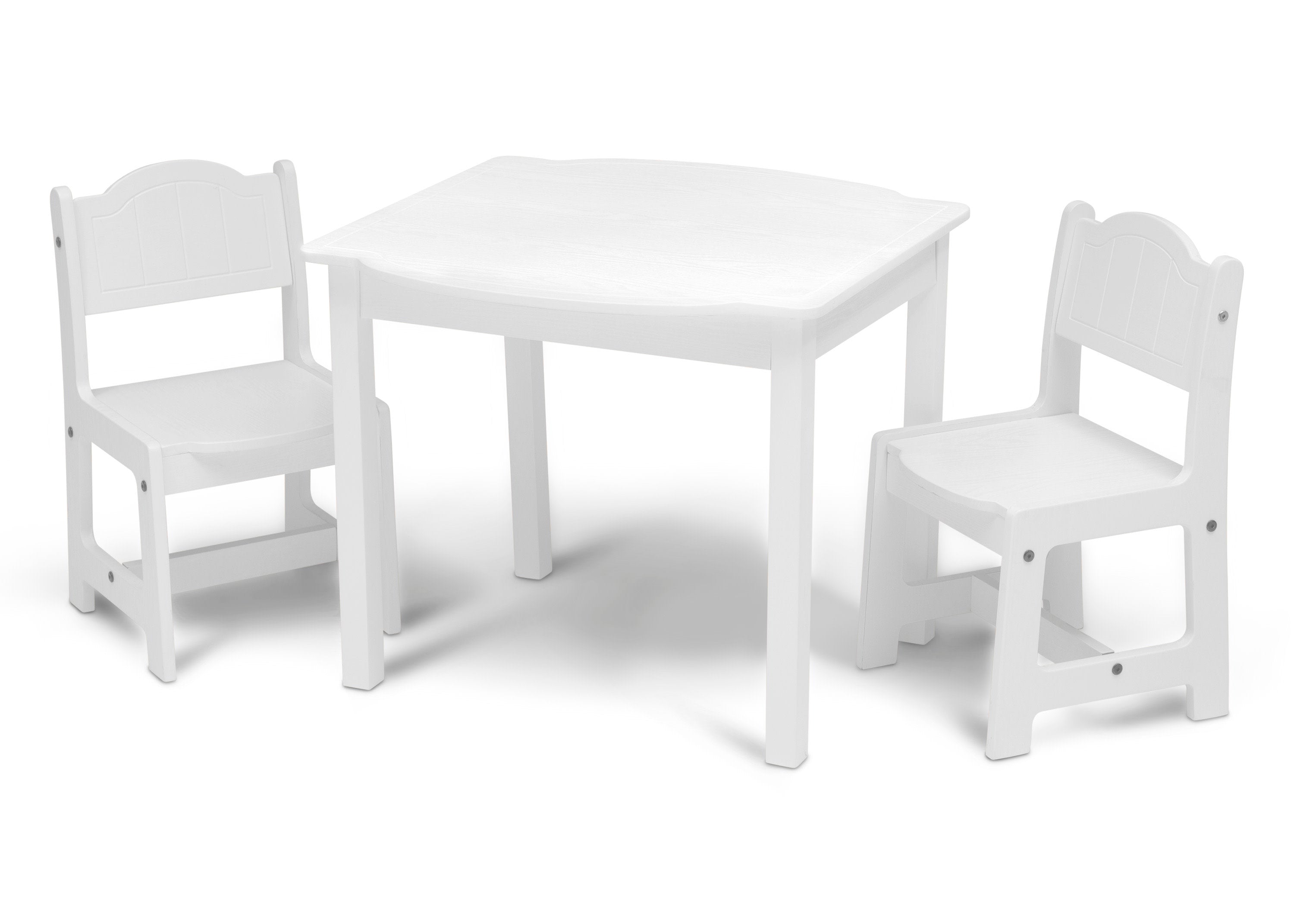 Newport Table and 2 Chair Set - Outdoor Patio Dining Furniture for Garden, Deck, or Backyard - Rust-Resistant Metal Frame with Weatherproof Cushions