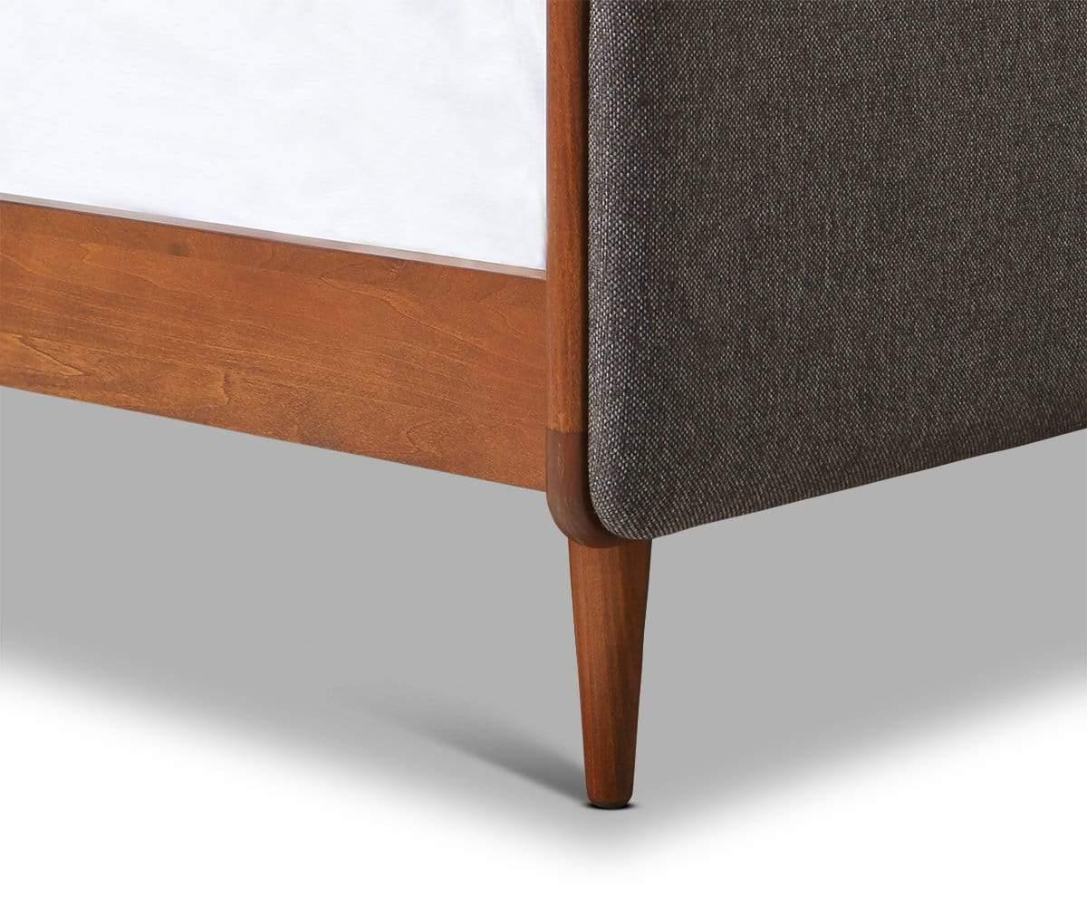 Holfred Queen Size Bed Frame with Storage, Modern Platform Bed with Headboard, Sturdy Metal Slats - Perfect for Small Spaces, Apartments & Guest Rooms