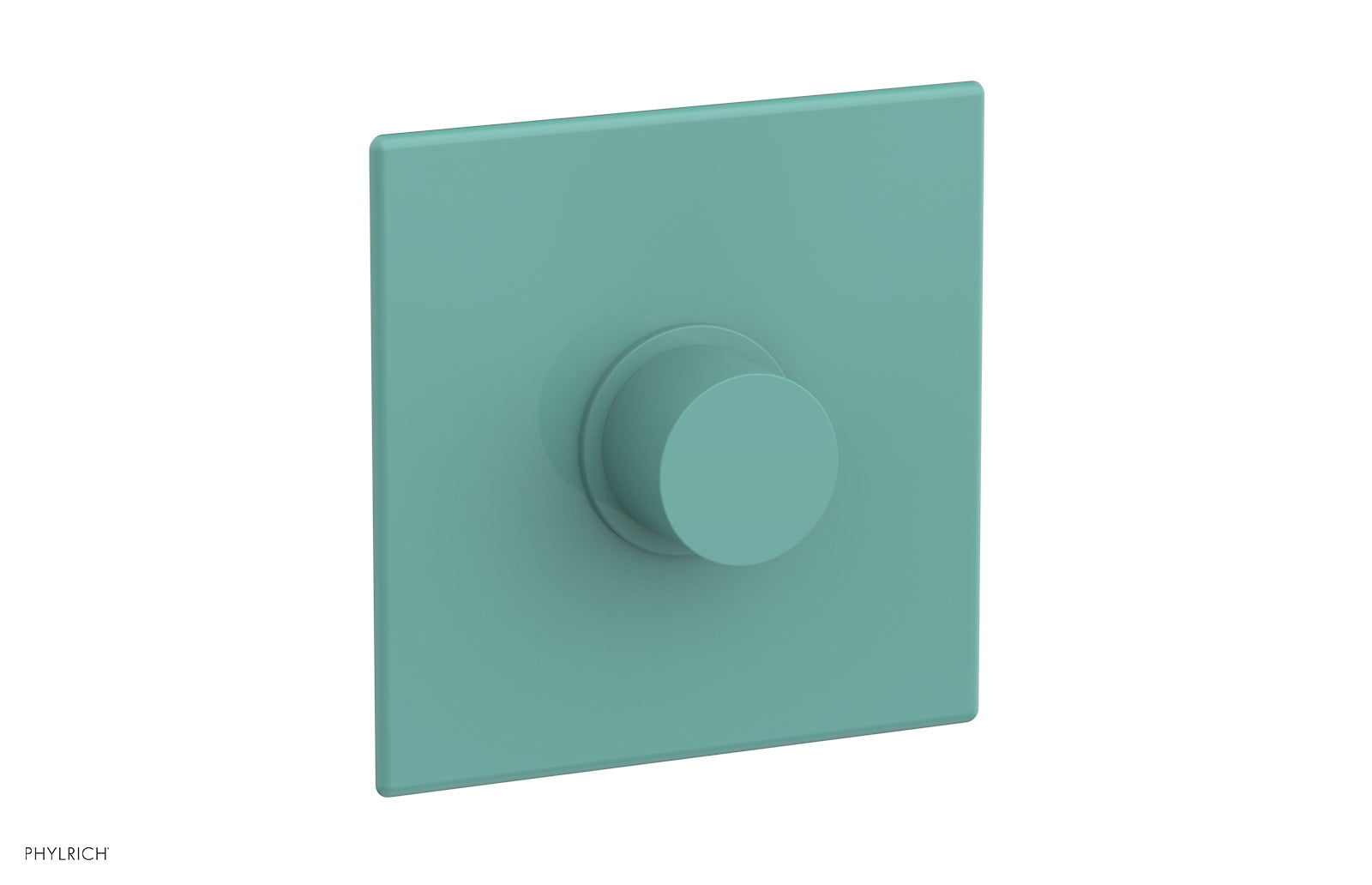 BASIC II 3/4 Thermostatic Square Shower Trim with Smooth Handle - Chrome Finish for Modern Bathrooms | Perfect for Home & Hotel Bathroom Renovations
