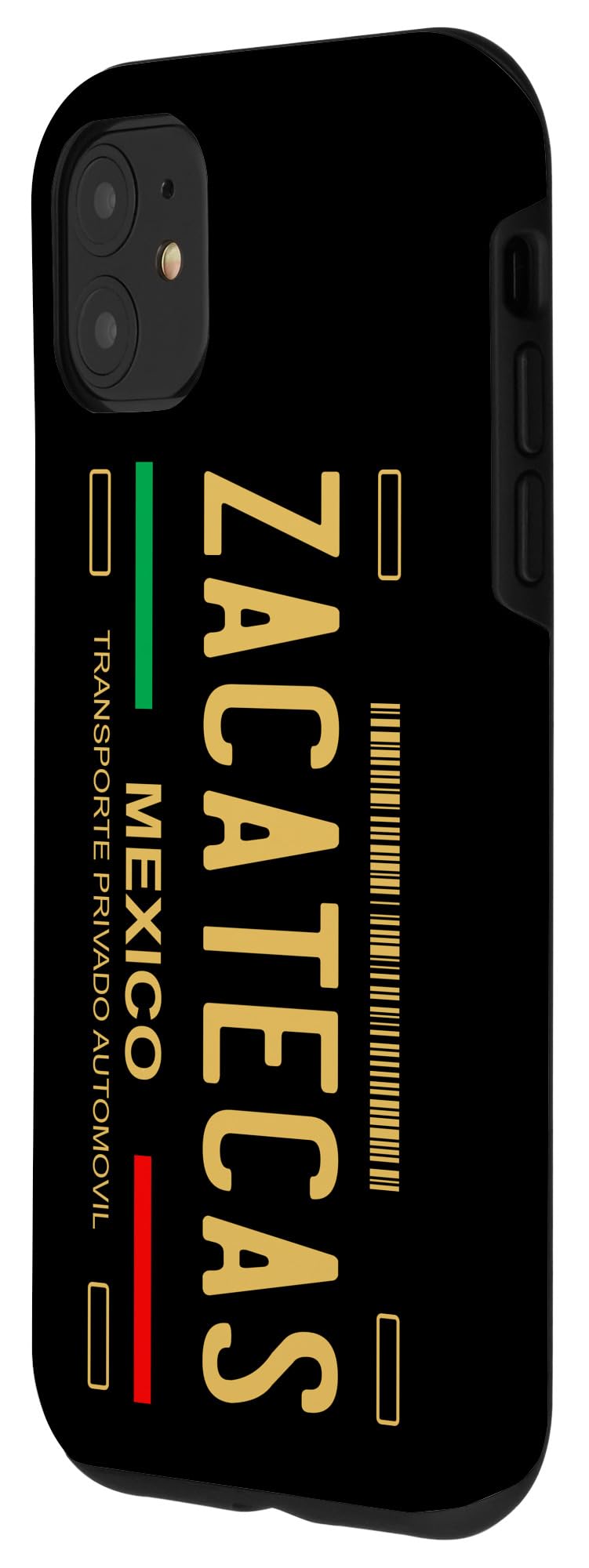 iPhone 11 Zacatecas License Plate Phone Case - Durable Protective Cover for iPhone 11 - Perfect for Travel, Gifts & Everyday Use