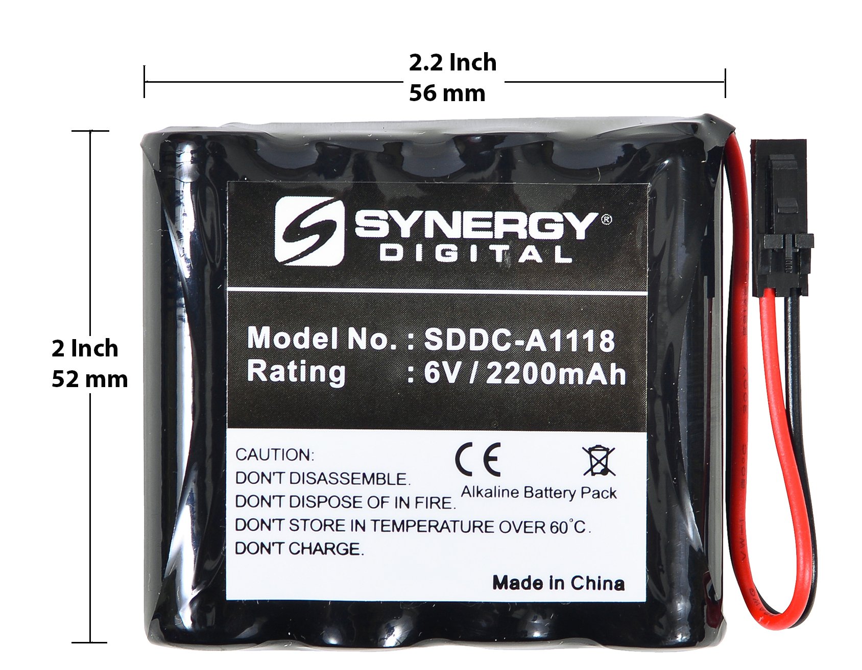 Synergy Digital Interstate ADRY0092 Replacement Battery Combo-Pack - 2 x SDDC-A1118 Batteries for Digital Cameras & Camcorders - Perfect for Travel Photography and Outdoor Adventures