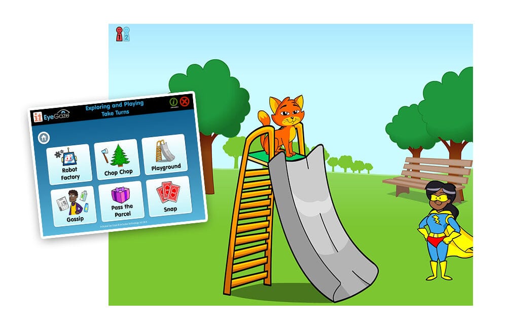 Inclusive Eye Gaze Learning Curve - Assistive Communication Device for Special Needs | Classroom & Therapy Use