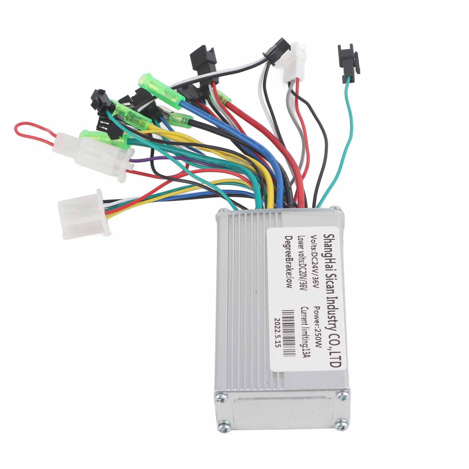 24V 36V 250W Brushless Motor Controller for E-Bike & Scooter - Speed Regulator for Outdoor Riding