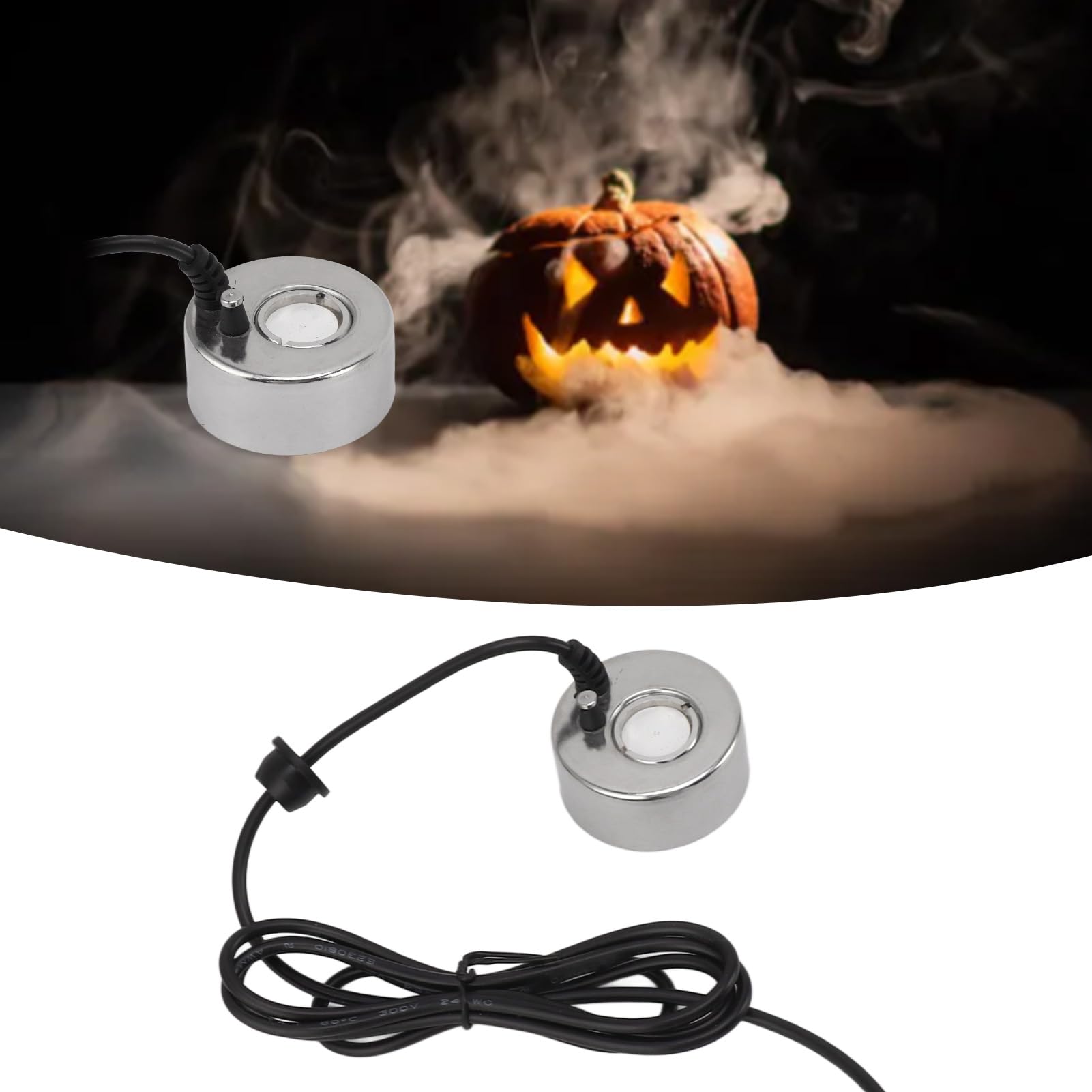 Ultrasonic Mist Maker - 5V DC Indoor/Outdoor Water Fountain Atomizer for Ponds, Bonsai, Aquariums & Landscaping | Durable Alloy Design | Perfect for Home Decor, Zen Gardens & Relaxation Spaces