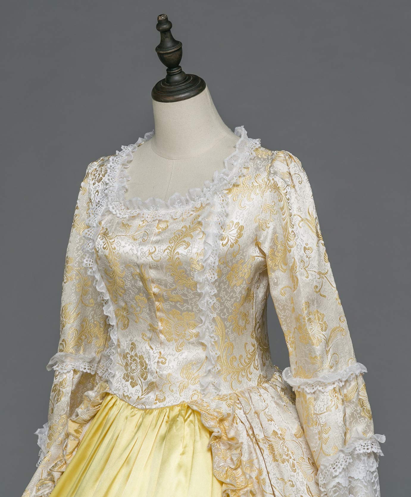18th Century Rococo Ball Gown - Elegant Masquerade Dress for Women | CountryWomen | Perfect for Historical Reenactments, Costume Parties & Renaissance Fairs