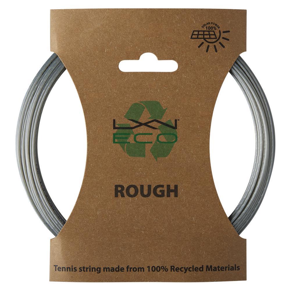 Eco Rough 125 Tennis String | High-Performance Polyester Tennis Racket String | Durable & Spin-Friendly for Competitive Play | Perfect for Hard Court & Clay Court Matches