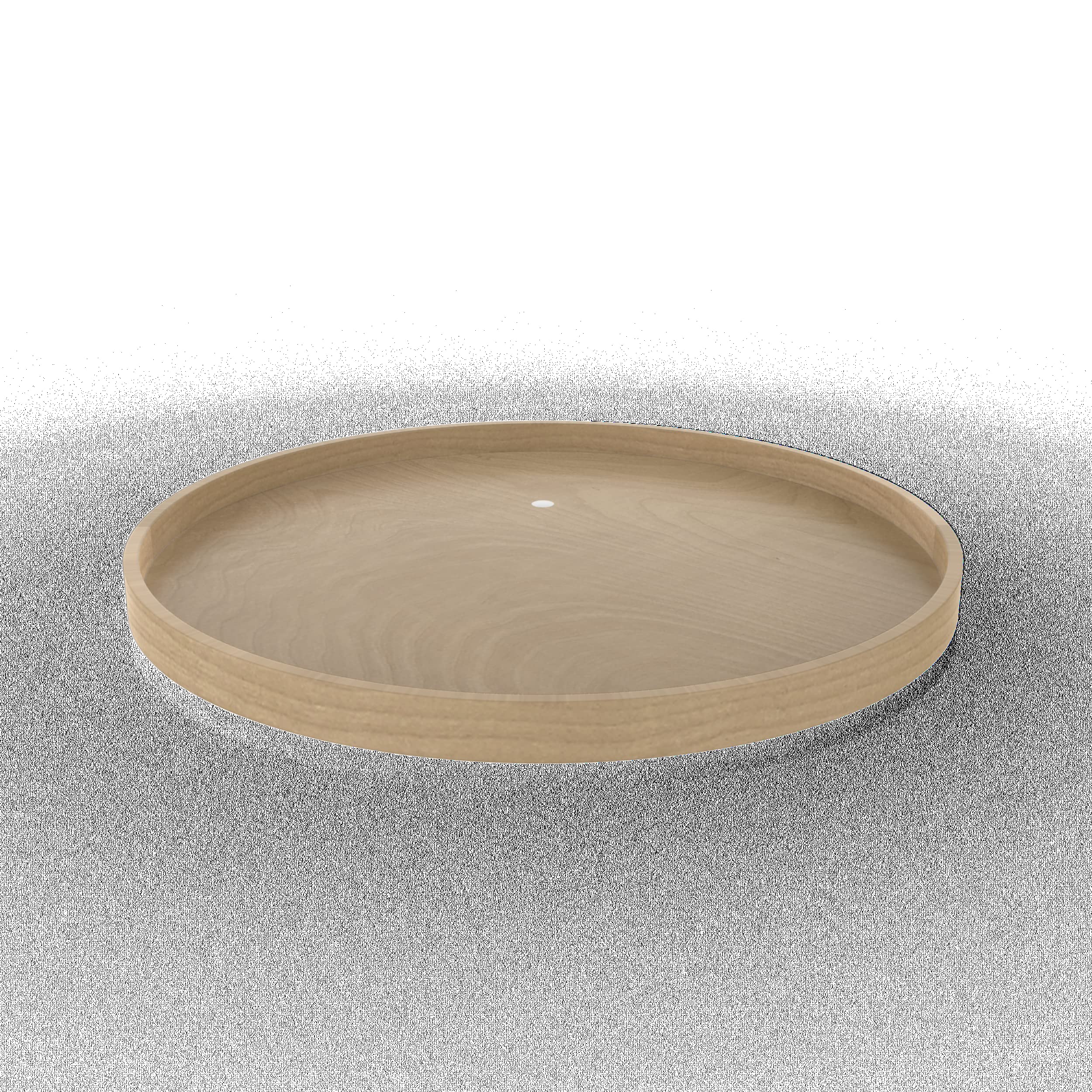 Rev-A-Shelf Banded Wood Full Circle Lazy Susan Shelf for Corner Base Cabinets - Space-Saving Kitchen Organizer for Spices, Canned Goods & Pantry Items