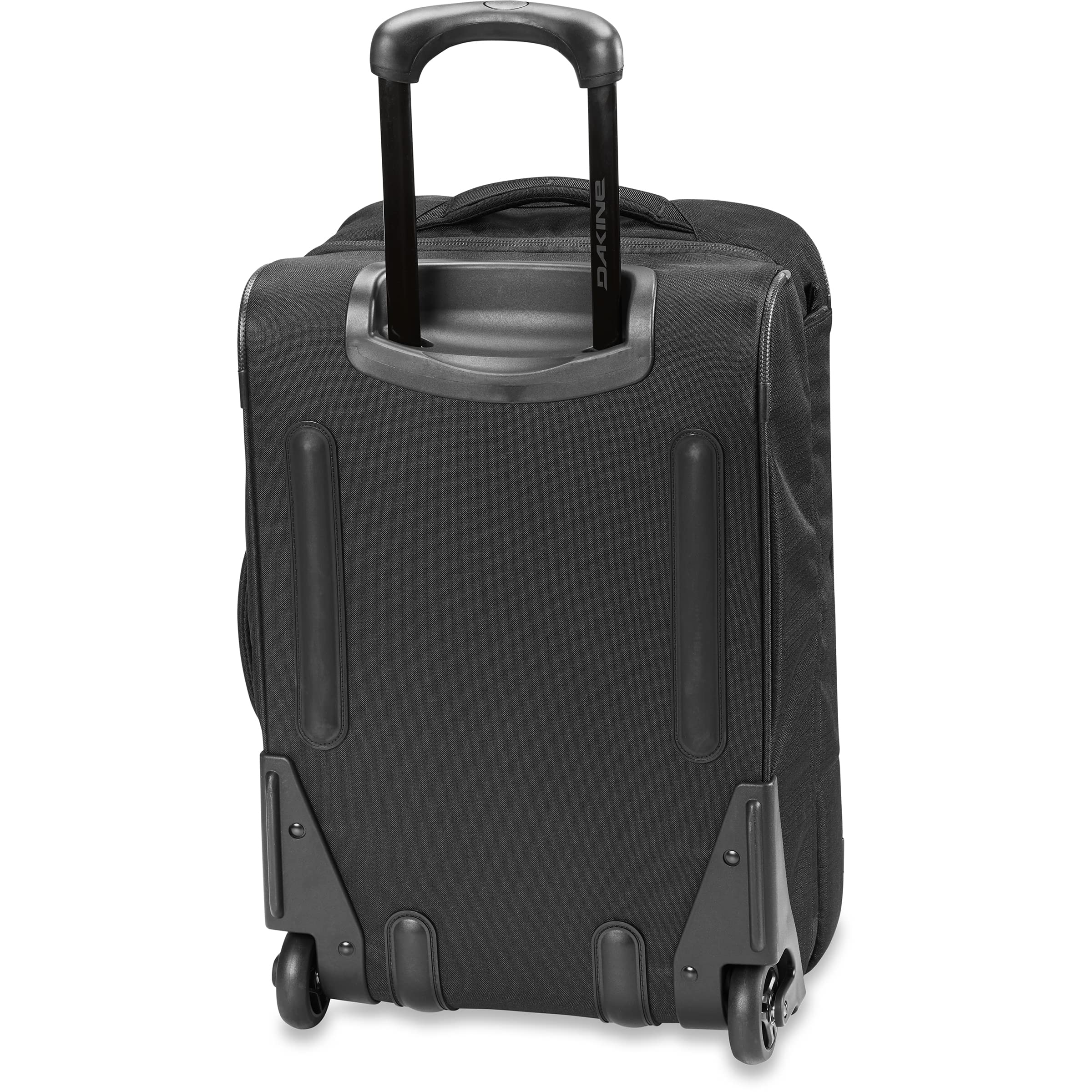Dakine 42L Black Carry On Roller Luggage - Lightweight Expandable Suitcase for Air Travel, Business Trips & Weekend Getaways