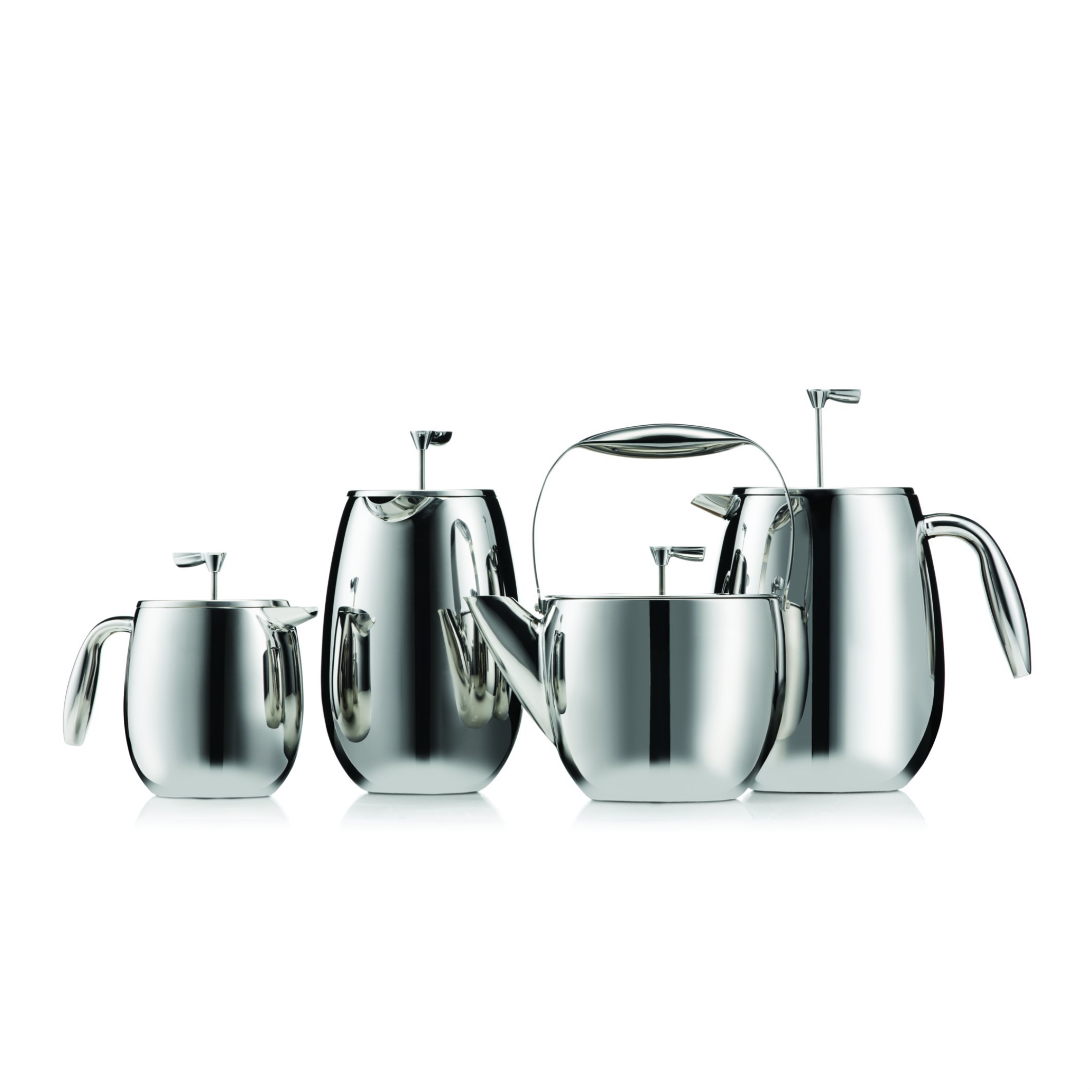 Boduk UK 1.5L Columbia French Press Coffee Maker - Matte Finish Stainless Steel for Home, Office & Camping Use
