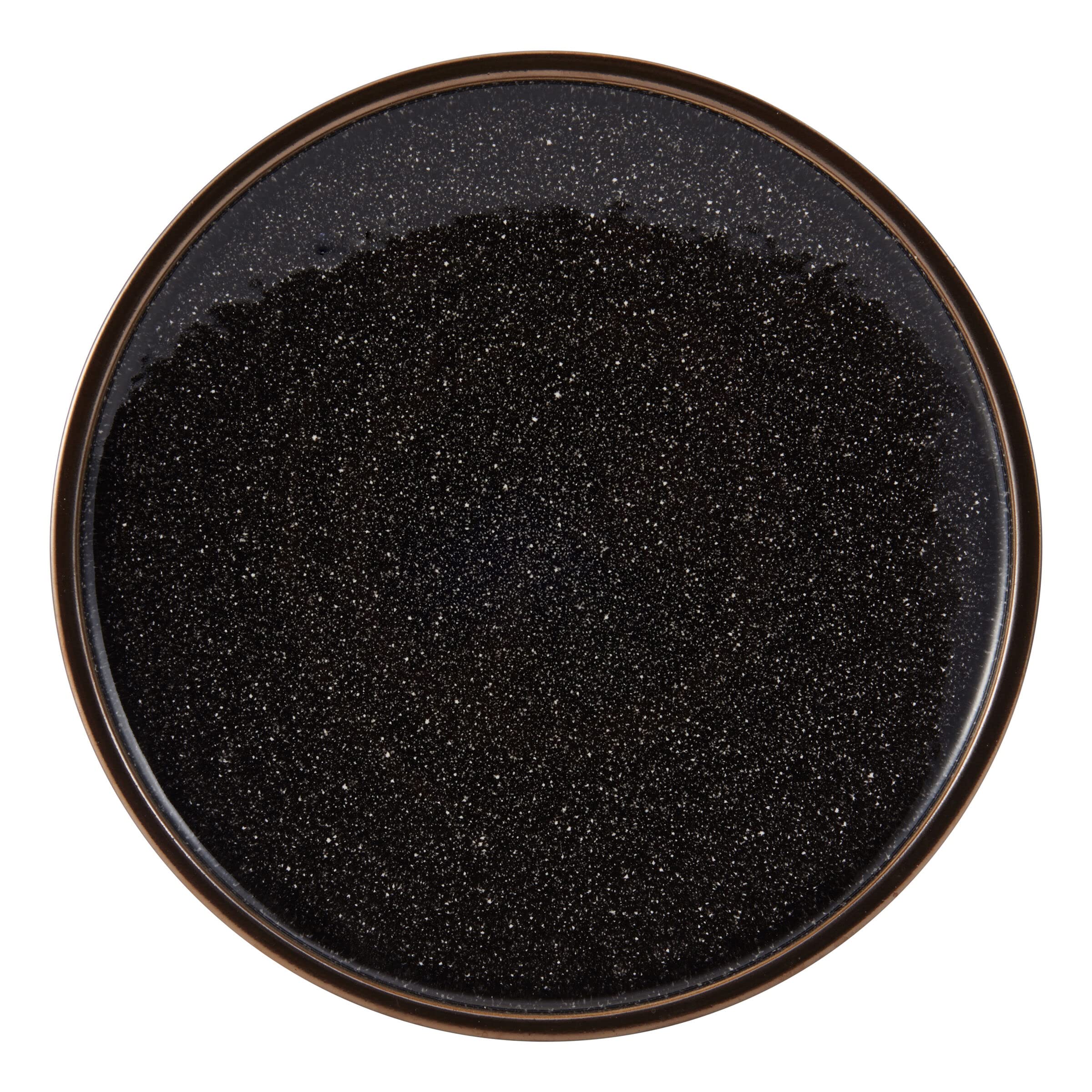 Mikasa Barrett 16-Piece Dinnerware Set - Service for 4 - Elegant Black Tableware for Everyday Dining & Entertaining