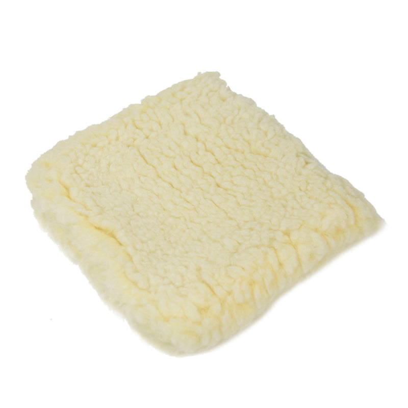 Premium Wool Wash Pads with Elastic Cuff - 2 Pack | Gentle Exfoliating & Cleansing Mitts for Face & Body | Perfect for Sensitive Skin & Spa Days