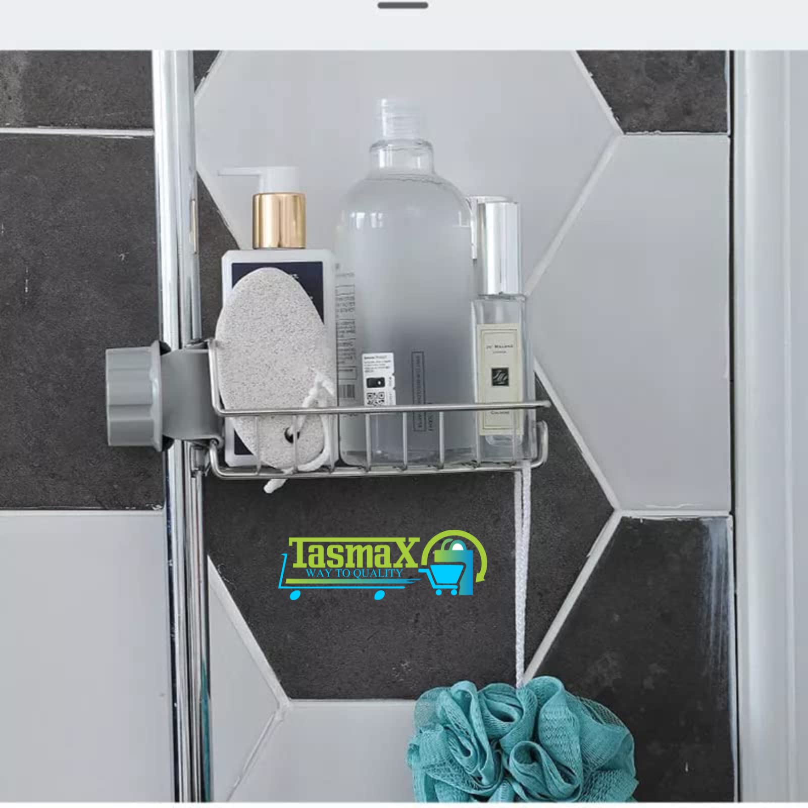 Stainless Steel Kitchen Sink Soap Holder & Sponge Rack - Rustproof Faucet Mount Organizer for Dish Soap, Sponges & Brushes | Perfect for Small Spaces, RV Sinks & Clutter-Free Kitchen Countertops