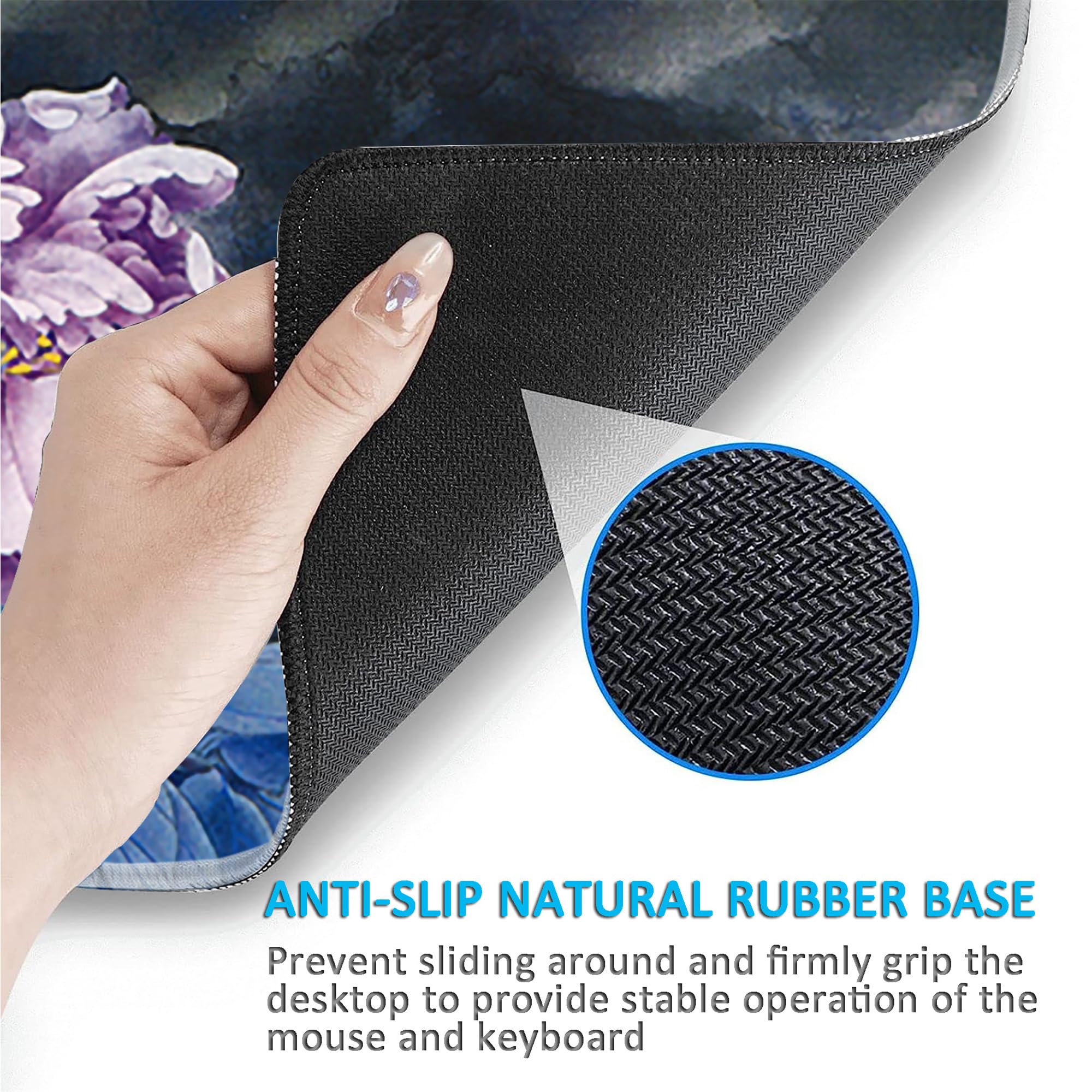 LL-COEUR Extra Large Non-Slip Gaming Mouse Pad - 47