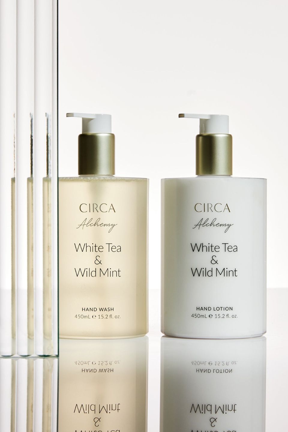 Alchemy White Tea & Wild Mint Hand Care Set - Moisturizing Hand Cream & Lotion Gift Set - Perfect for Dry Skin Care, Spa Days & Luxury Gifts