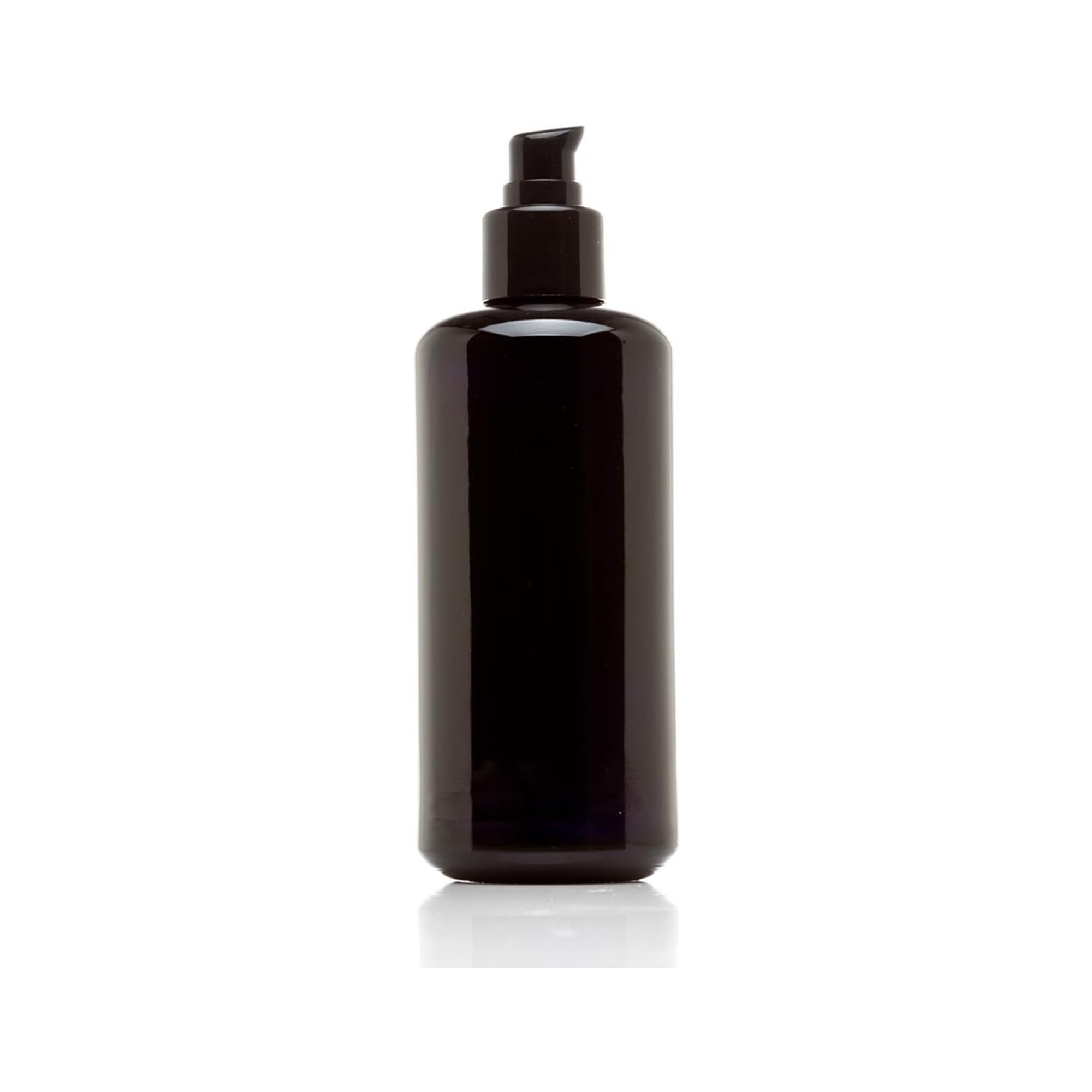 Infinity Jars 10-Pack 200ml (6.8oz) UV Protection Glass Pump Bottles - Refillable Cosmetic Containers for Lotion, Cream, Shampoo & Conditioner | Perfect for DIY Skincare, Makeup & Homemade Beauty Products at Home or Salon