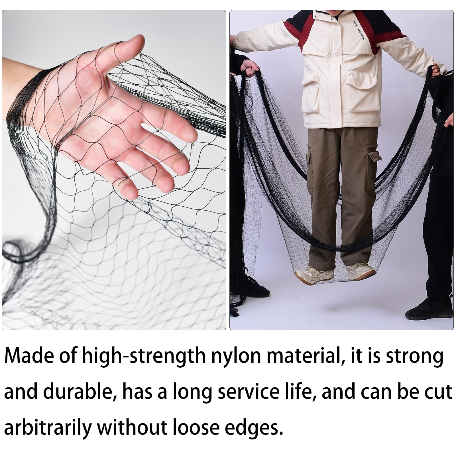 6 Pack 50 FT Bird Netting for Garden - 1