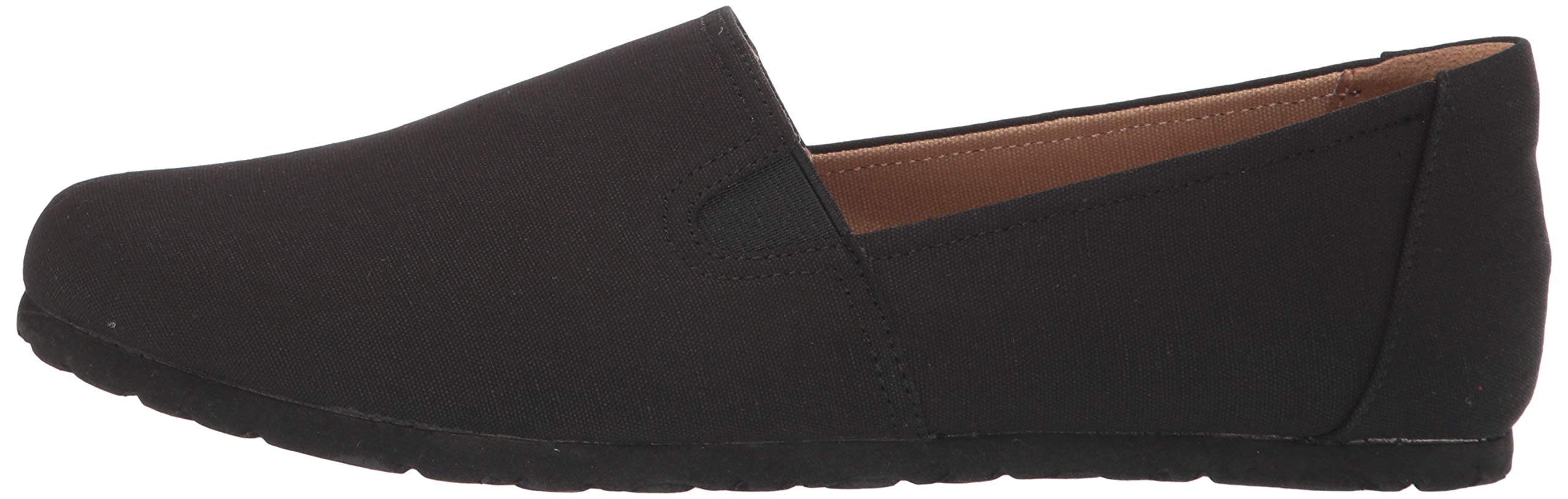 Amazon Essentials Women's Casual Slip-On Canvas Flat Shoes - Comfortable & Lightweight for Everyday Wear, Walking, Travel & Work