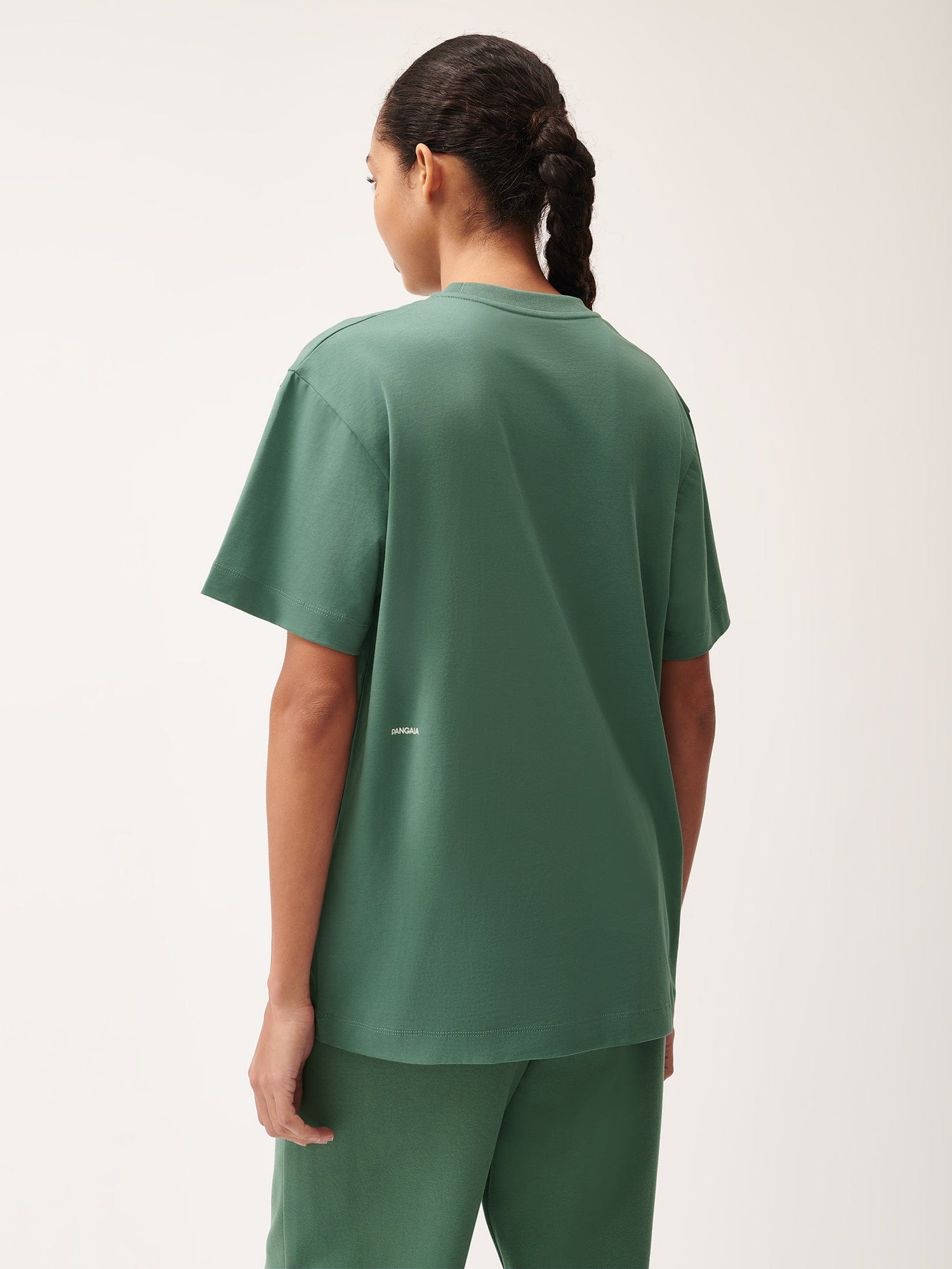 Women's 365 Midweight Cotton T-Shirt - Soft Breathable Casual Tee - Forest Green - Perfect for Everyday Wear, Workouts & Layering