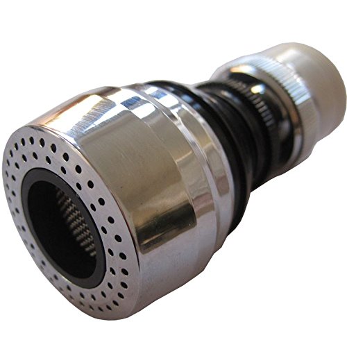 360° Rotating Kitchen Faucet Spray Nozzle - High Pressure Adjustable for Washing Dishes, Fruits & Vegetables | Perfect for Sinks, Countertops & Outdoor Cleaning