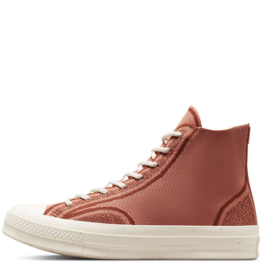 Converse Unisex Chuck 70 High Top Sneakers - Healing Clay/Cedar Bark (Size 8.5) | Classic Canvas Shoes for Men & Women | Perfect for Casual Wear, Street Style & Everyday Fashion