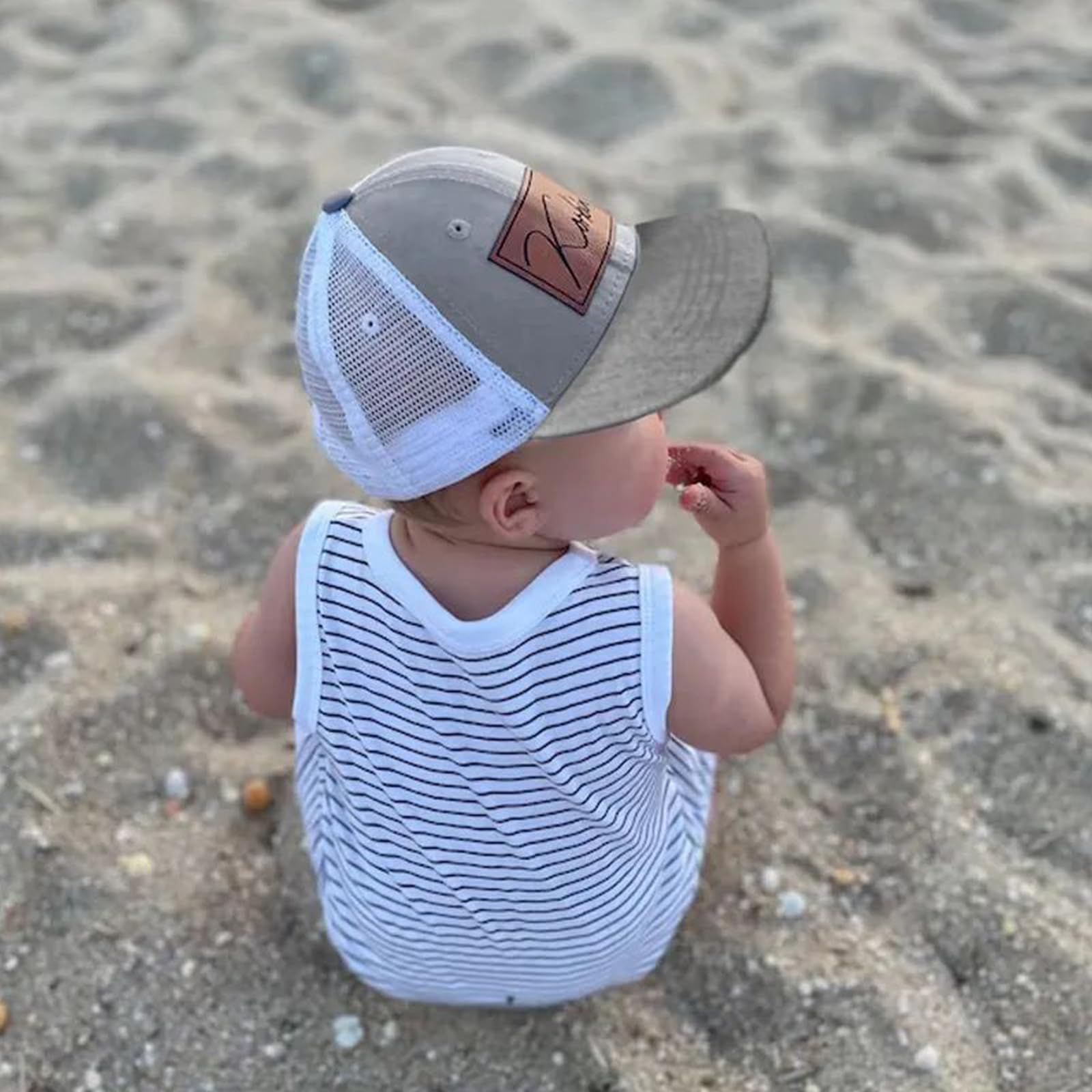Personalized Toddler Baseball Caps with Names - Custom Trucker Hats for Boys & Girls - Father & Son Matching Hats for Outdoor Activities, Sports & Family Photos