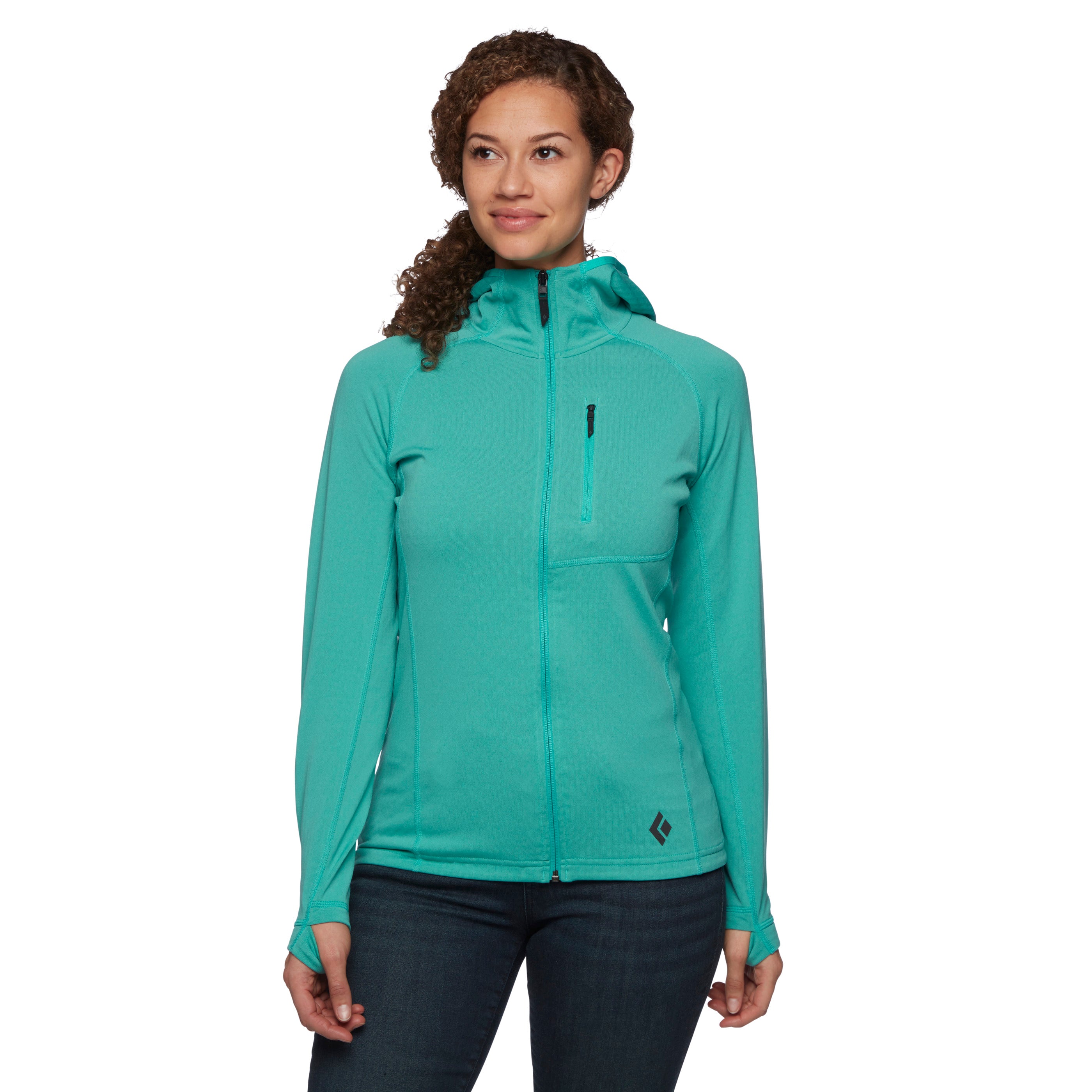 Women's Coefficient Hoody - Lightweight Fleece Pullover for Outdoor & Casual Wear - Perfect for Hiking, Running, and Everyday Comfort