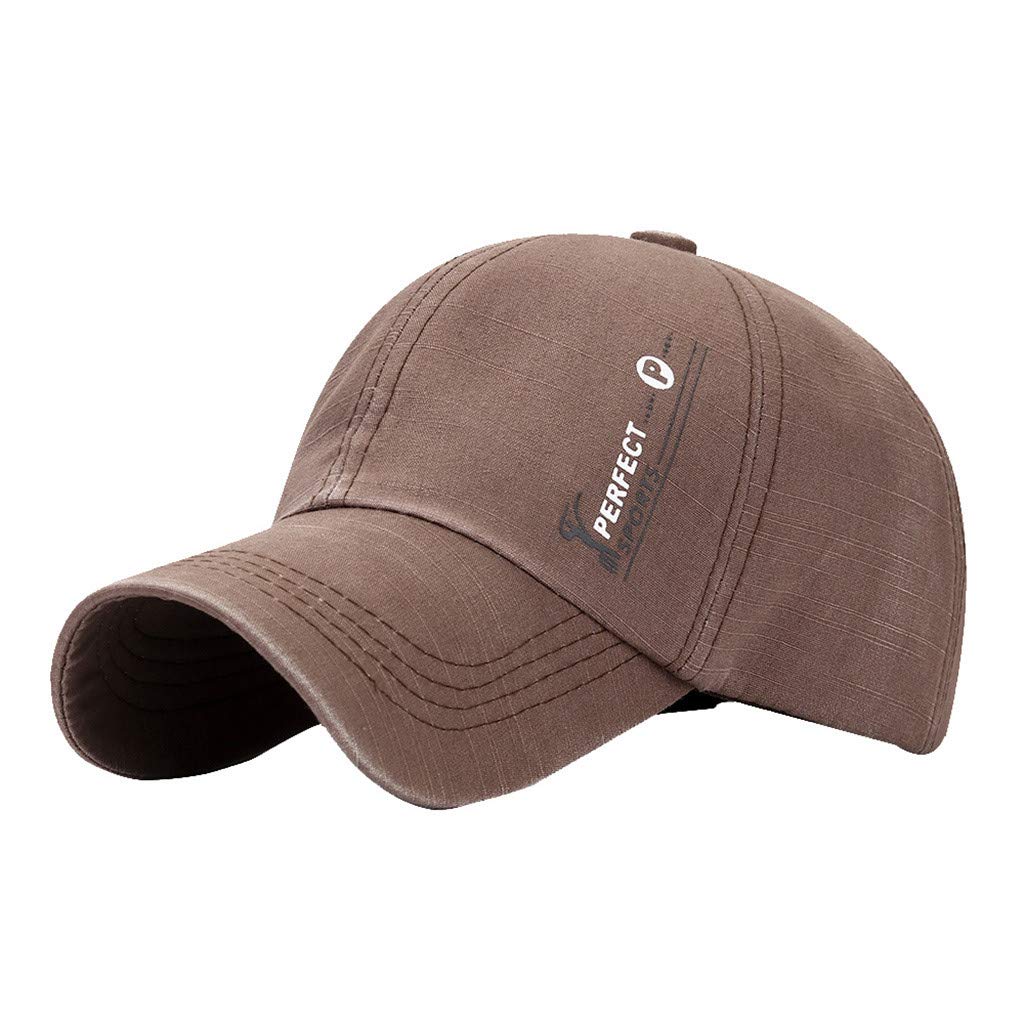 Stylish Baseball Caps for Men - Adjustable Outdoor Golf & Sun Hat - Trendy Fashion Accessories for Sports, Casual Wear & Sun Protection