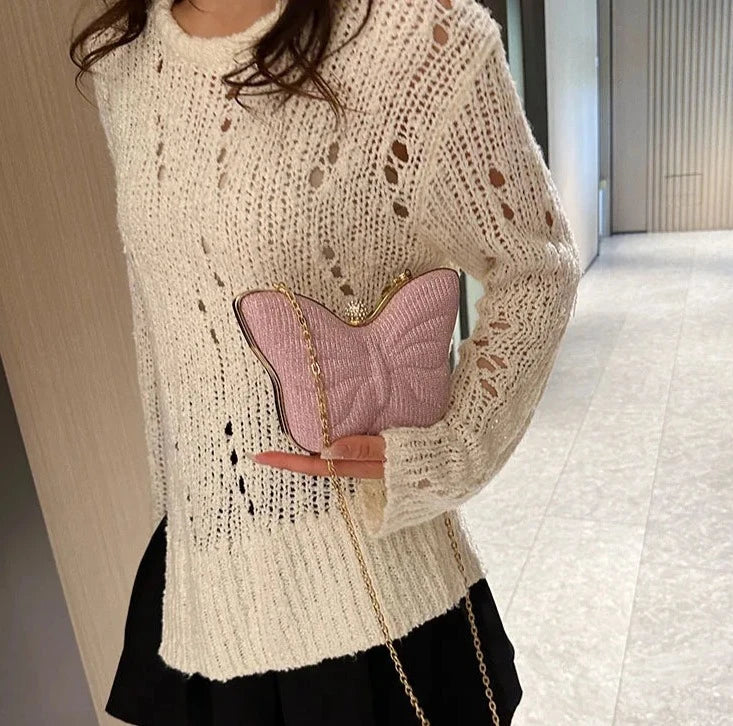 Adorable Butterfly Crossbody Purse for Women - Stylish & Cute Handbag for Daily Use, Parties & Date Nights