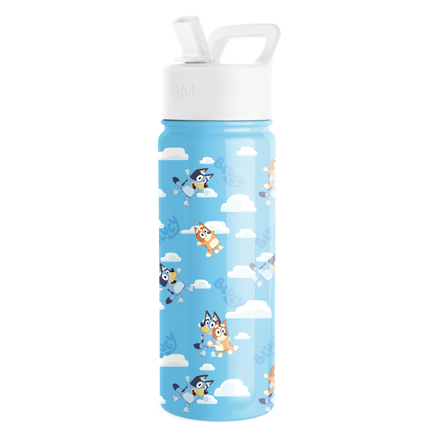 Summit Kids Water Bottle with Straw Lid - BPA Free, Leak Proof, 12oz Insulated Stainless Steel Bottle for School, Sports & Outdoor Activities