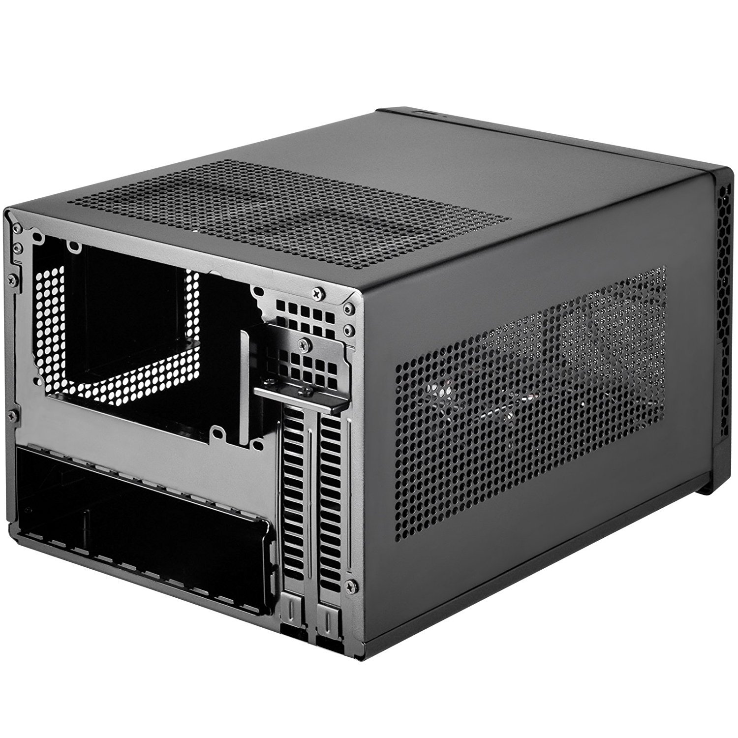 Silverstone SG13B Black Mesh PC Case - 2 Pack for Compact Gaming Builds