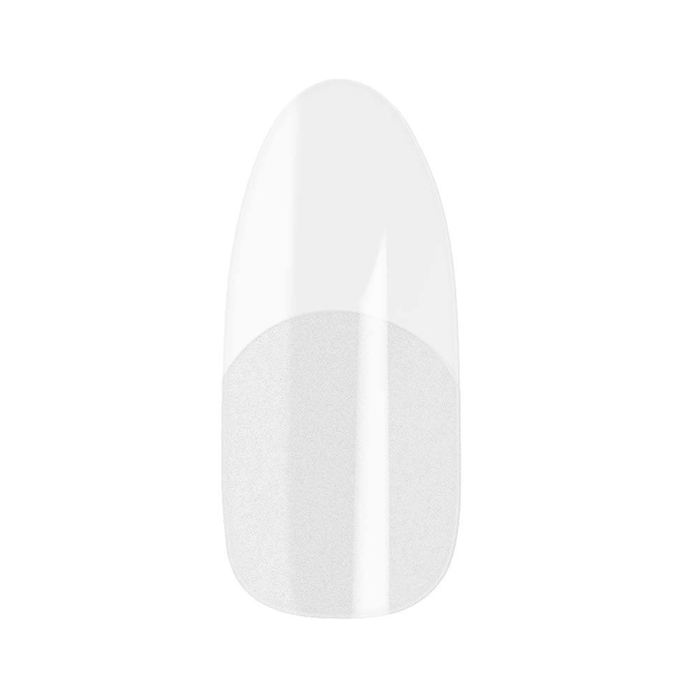 360PCS Full Cover False Nails - Transparent Matte Artificial Nails with French Tips - 12 Sizes Nail Kit for Manicure, Wedding, Party & Daily Wear