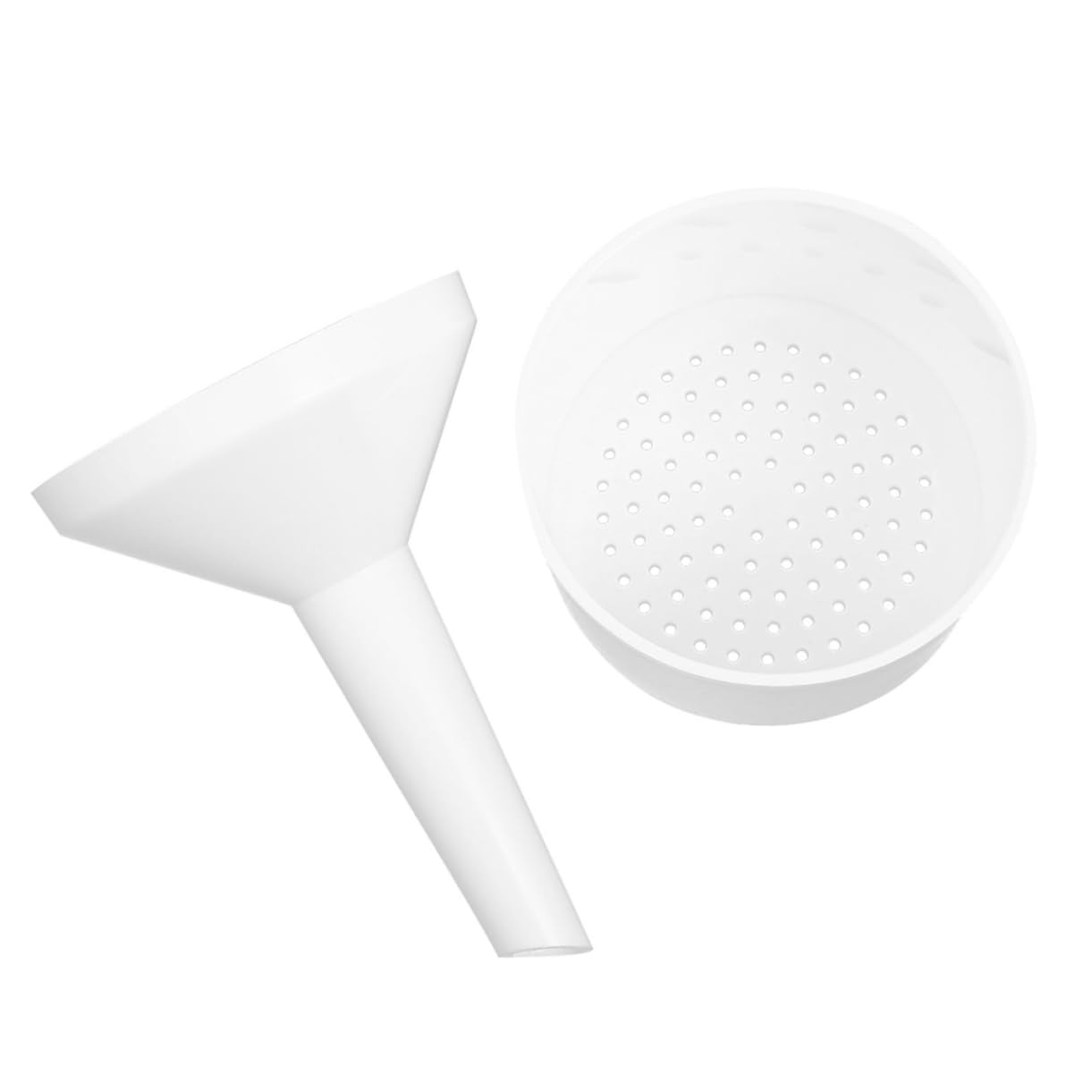 Gatuida Lab Filtration Tool - 2pcs PP Plastic Funnel with Negative Pressure Filtration Function for Chemistry Experiments & Laboratory Use