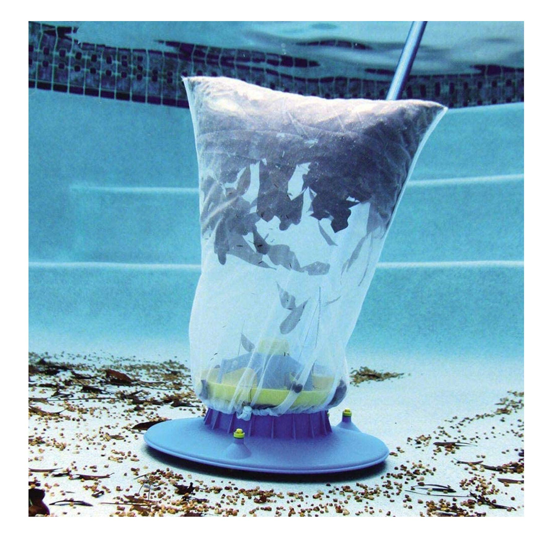 LAOTANG Pool Vacuum Head with Large Suction Cup - Heavy Duty Pool Cleaner for Leaves, Debris & Floating Objects - Ideal for In-Ground & Above Ground Pools, Spas & Water Features