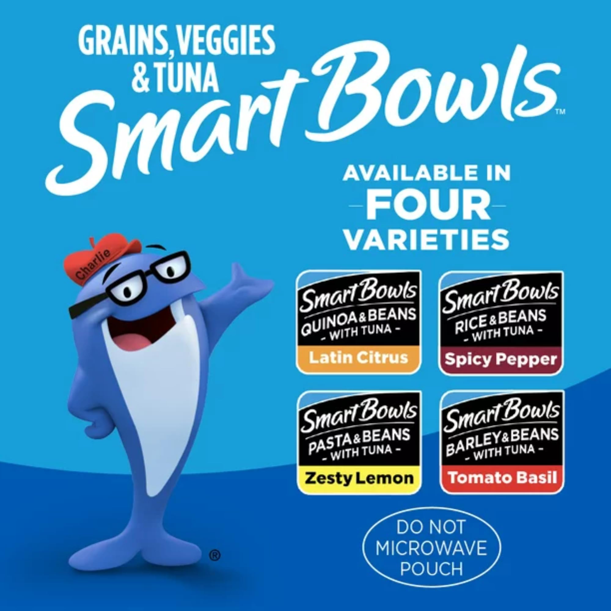 Starkist Smart Bowls Tomato Basil Barley & Beans Tuna, 4.5 oz (Pack of 3) - Healthy Ready-to-Eat Meal for Office Lunch, Quick Dinner & On-the-Go Snacks