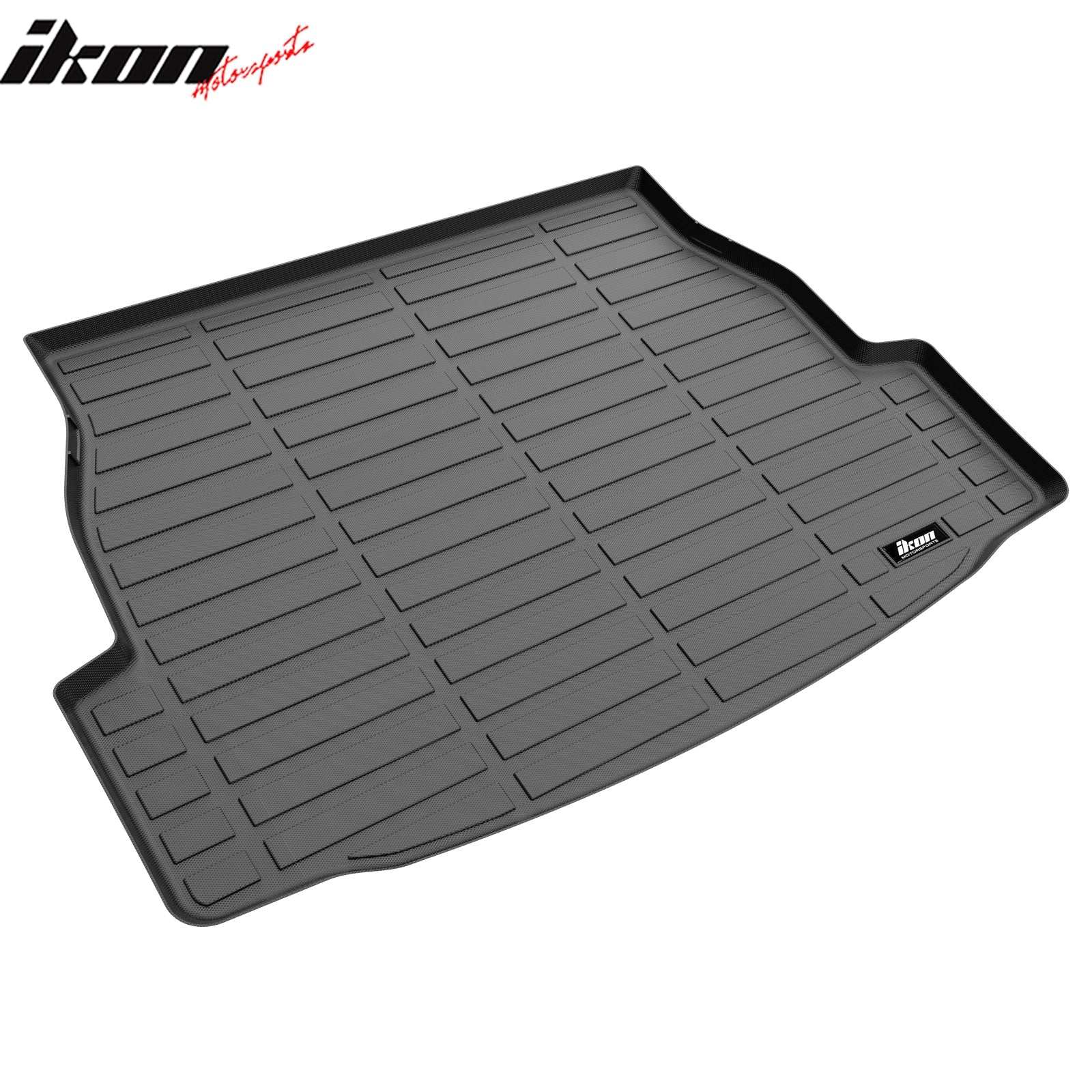 IKON Heavy Duty 3D TPE Trunk Mat Compatible with 2019-2024 Toyota RAV4 (Excluding Prime) - Durable Cargo Liner for Rear Cargo Protection | Perfect for Road Trips, Grocery Hauling & Pet Transport