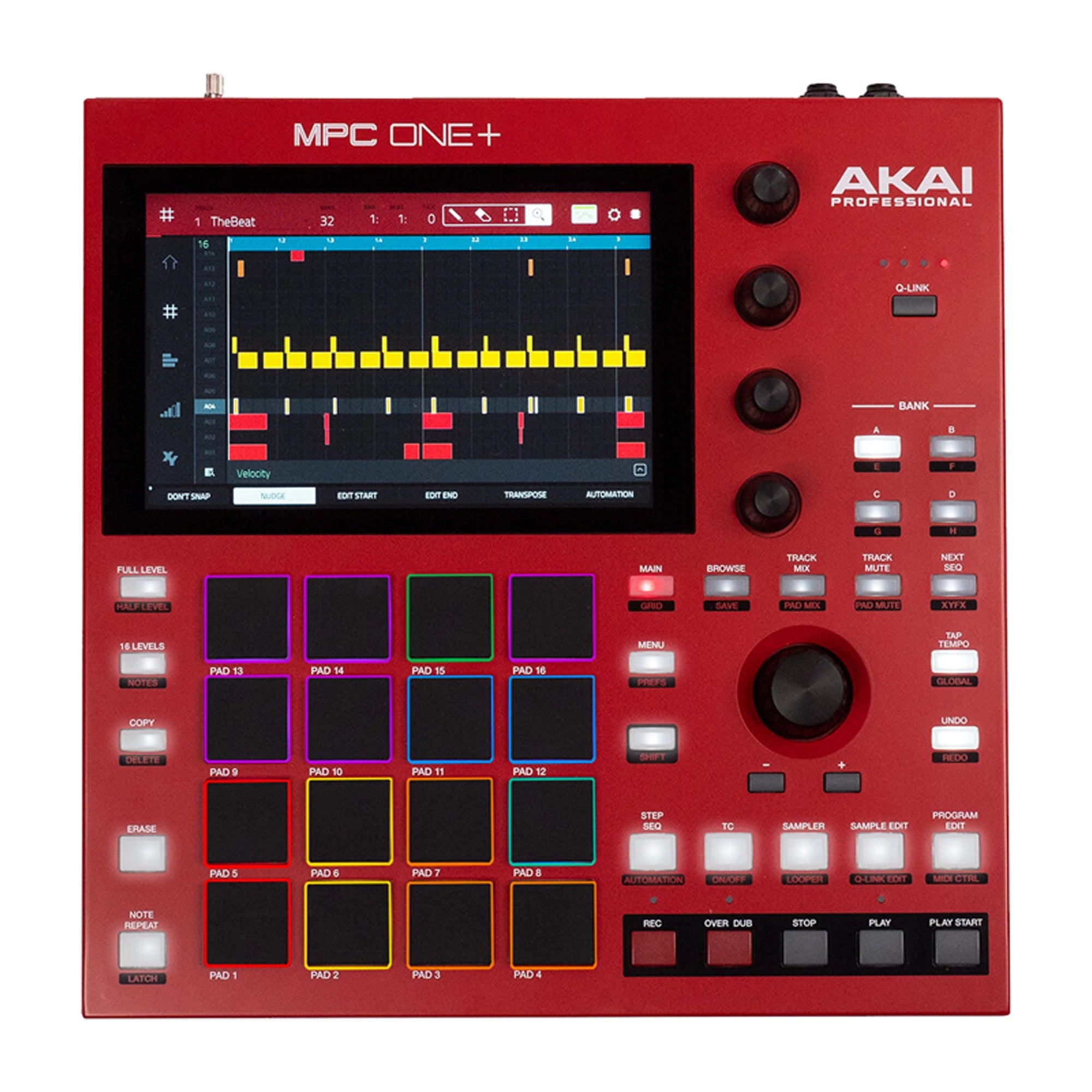 Akai Professional MPC One+ Standalone Sampler & Beat Maker - Music Production Controller with Touch Display - Perfect for Studio Recording, Live Performances & Beat Making