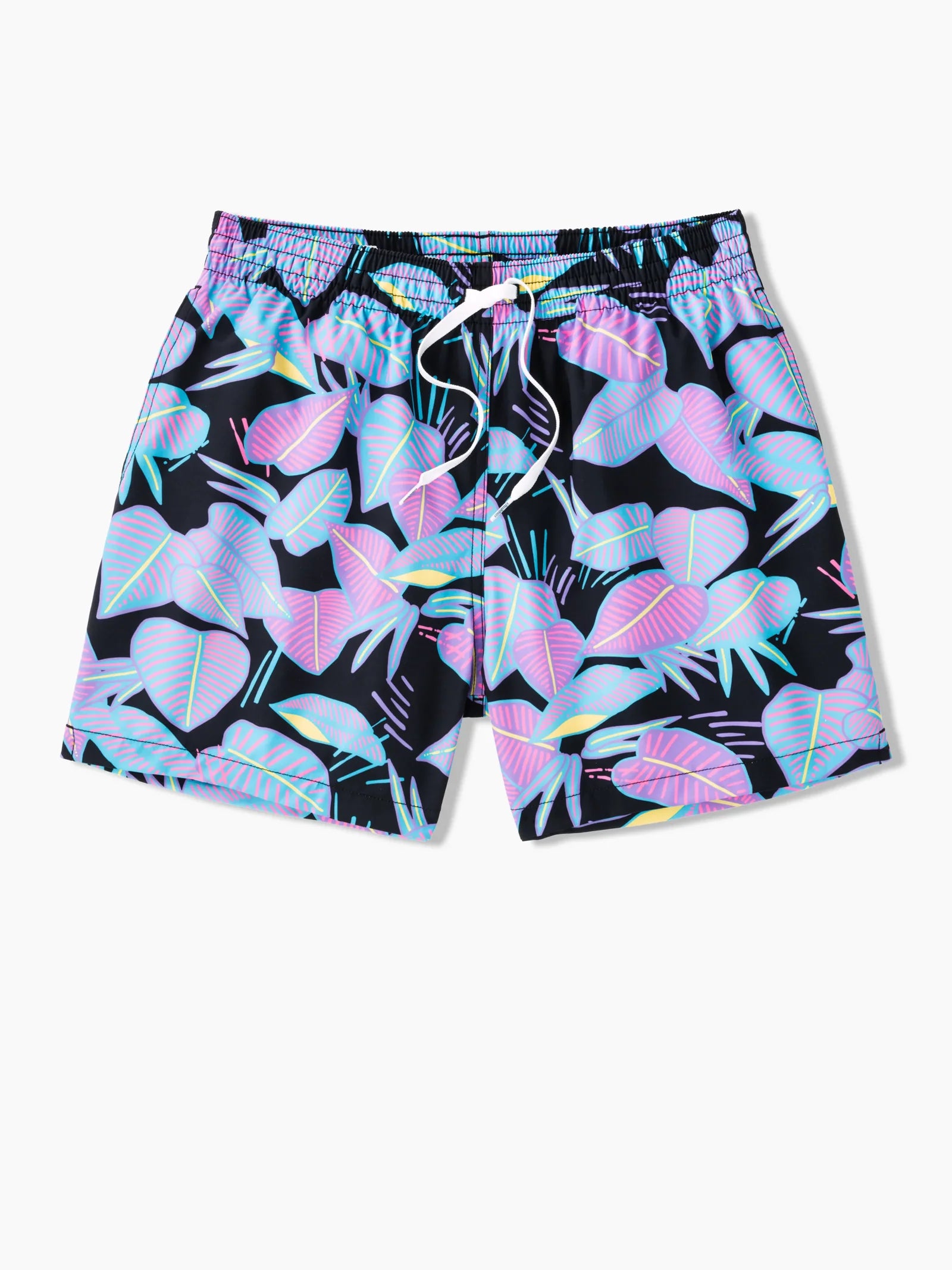 Chubbies 5.5 Inch Fluorescent Funk Swim Trunks for Men - Quick-Dry Beach Shorts with Fun Print | Perfect for Swimming, Pool Parties & Summer Vacations