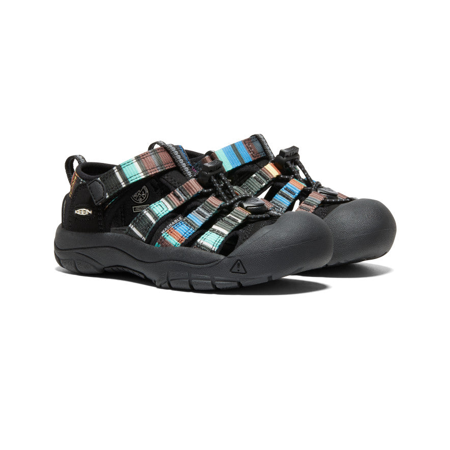 Newport H2 Kids' Sandals | Waterproof & Comfortable Toddler Shoes for Beach, Pool & Outdoor Play - Raya Black
