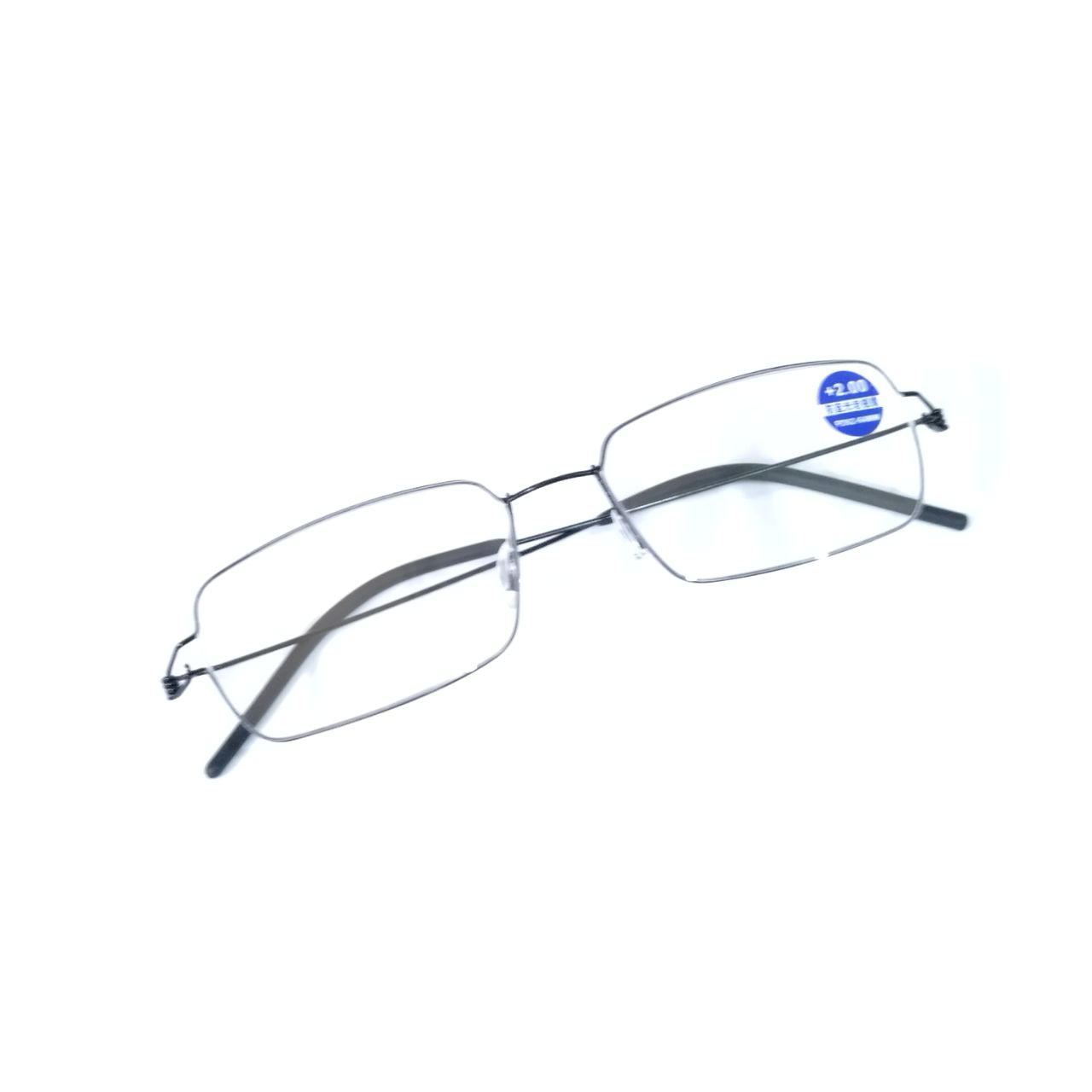 Blue Light Blocking Reading Glasses - Ultra Lightweight Grey Wire Frame for Computer Work, Gaming & Night Reading