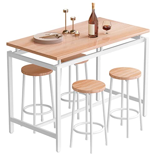 Oak-round Stool