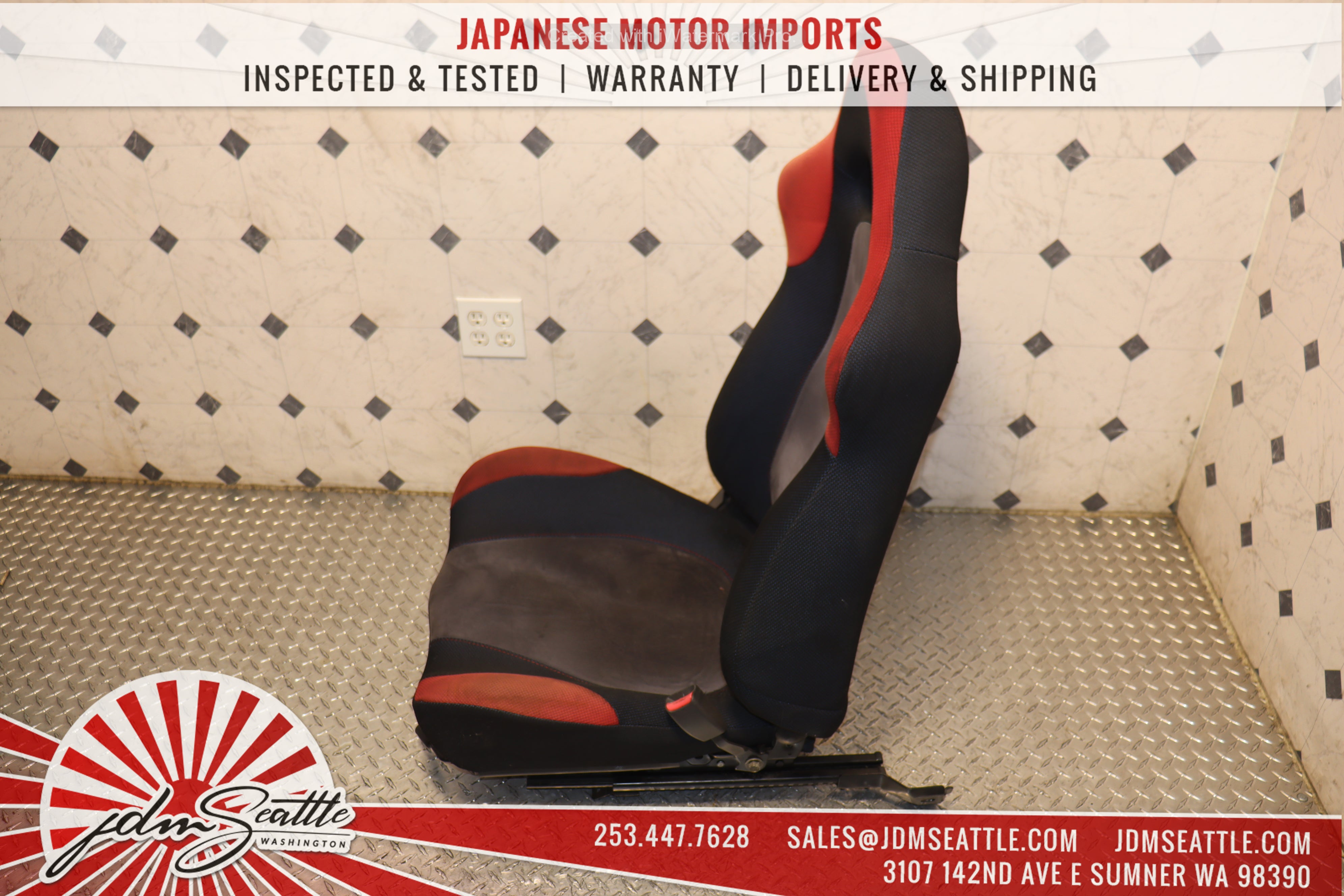 JDM 99-02 Subaru Impreza WRX GC8 STI Front Left & Right Seats - Perfect for Racing & Car Restoration Projects